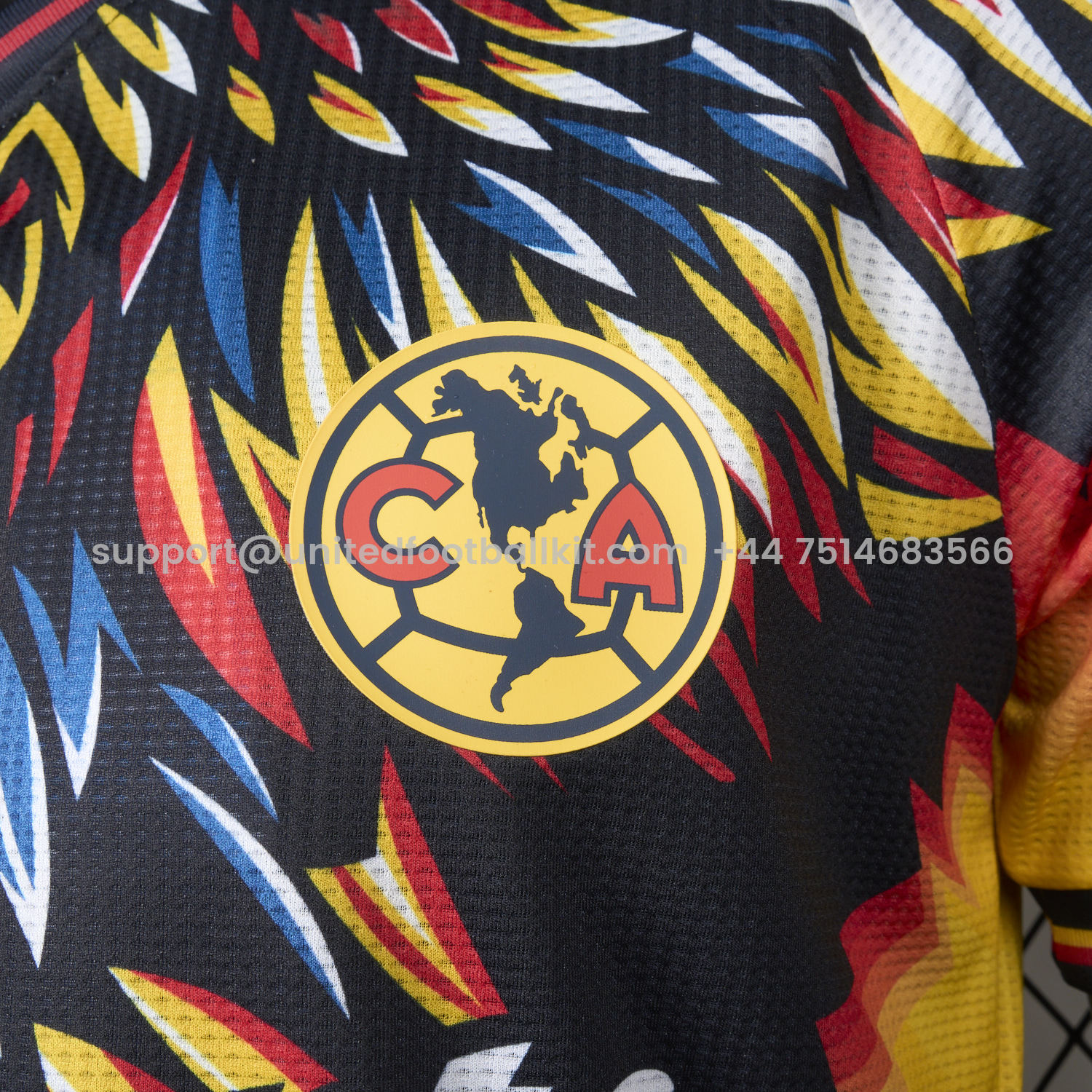 Unitedfootballkit.com | Club América 25-26 LAS AGUILAS Yellow Special Edition Jersey - Player Version -Customize Name, Number and Patch | Worldwide Shipping