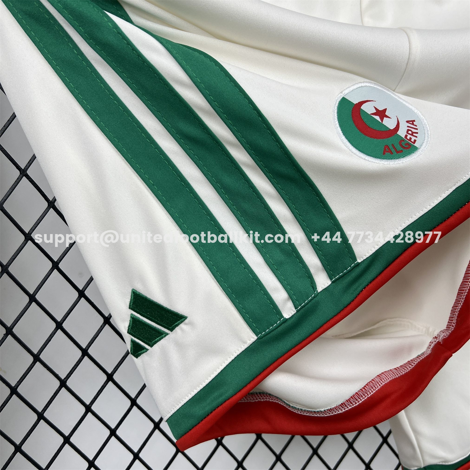 Unitedfootballkit.com | Algeria 2026 Home Shorts - Fans Version -Customize Name, Number and Patch | Worldwide Shipping