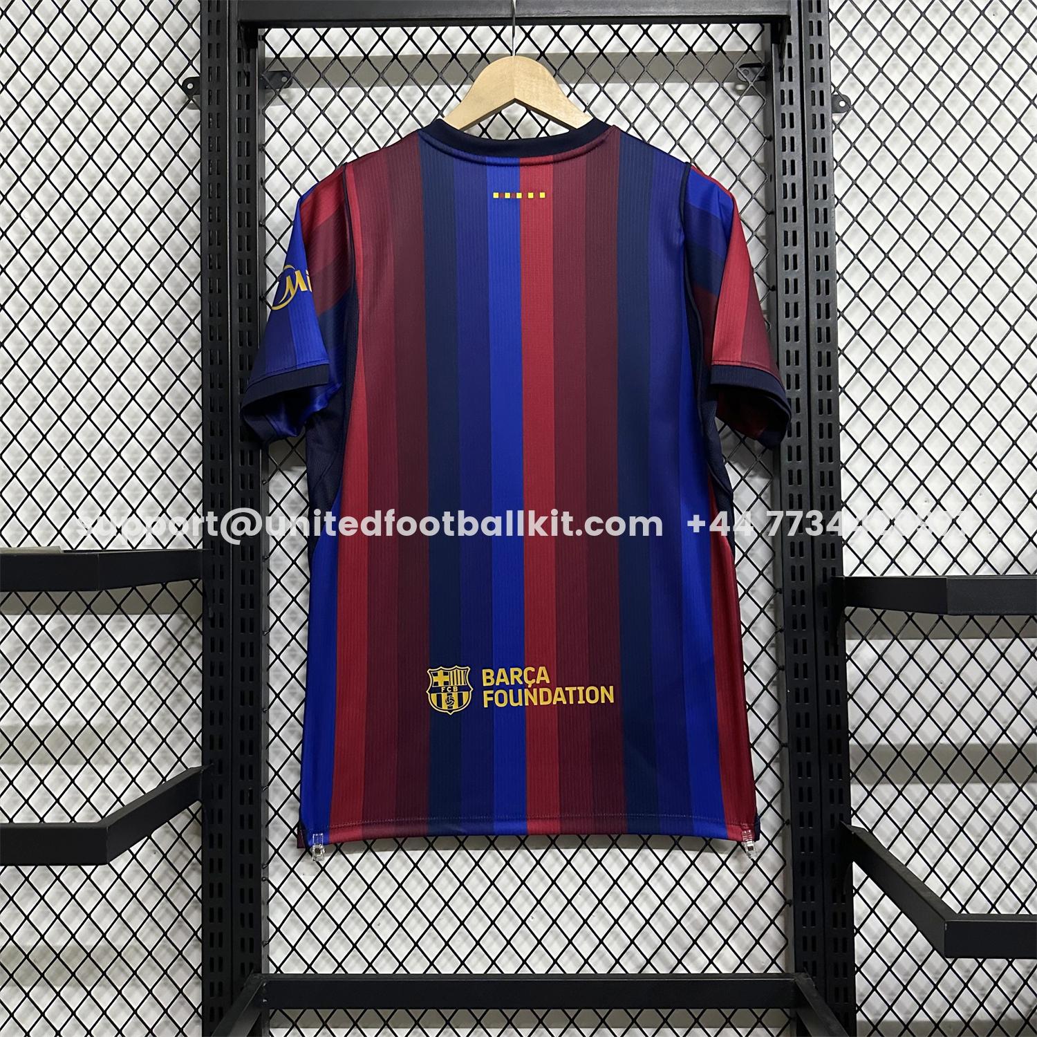 Unitedfootballkit.com | Barcelona 26-27 Home Jersey - Fans Version -Customize Name, Number and Patch | Worldwide Shipping