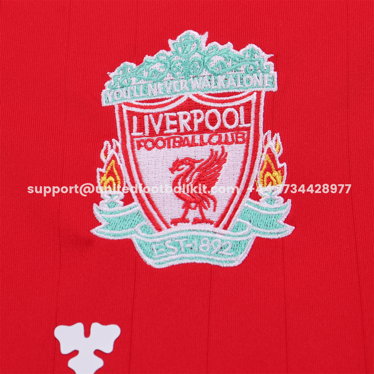 Unitedfootballkit.com | Retro Liver.pool 2006-08 Home Kids Kit -Customize Name, Number and Patch | Worldwide Shipping