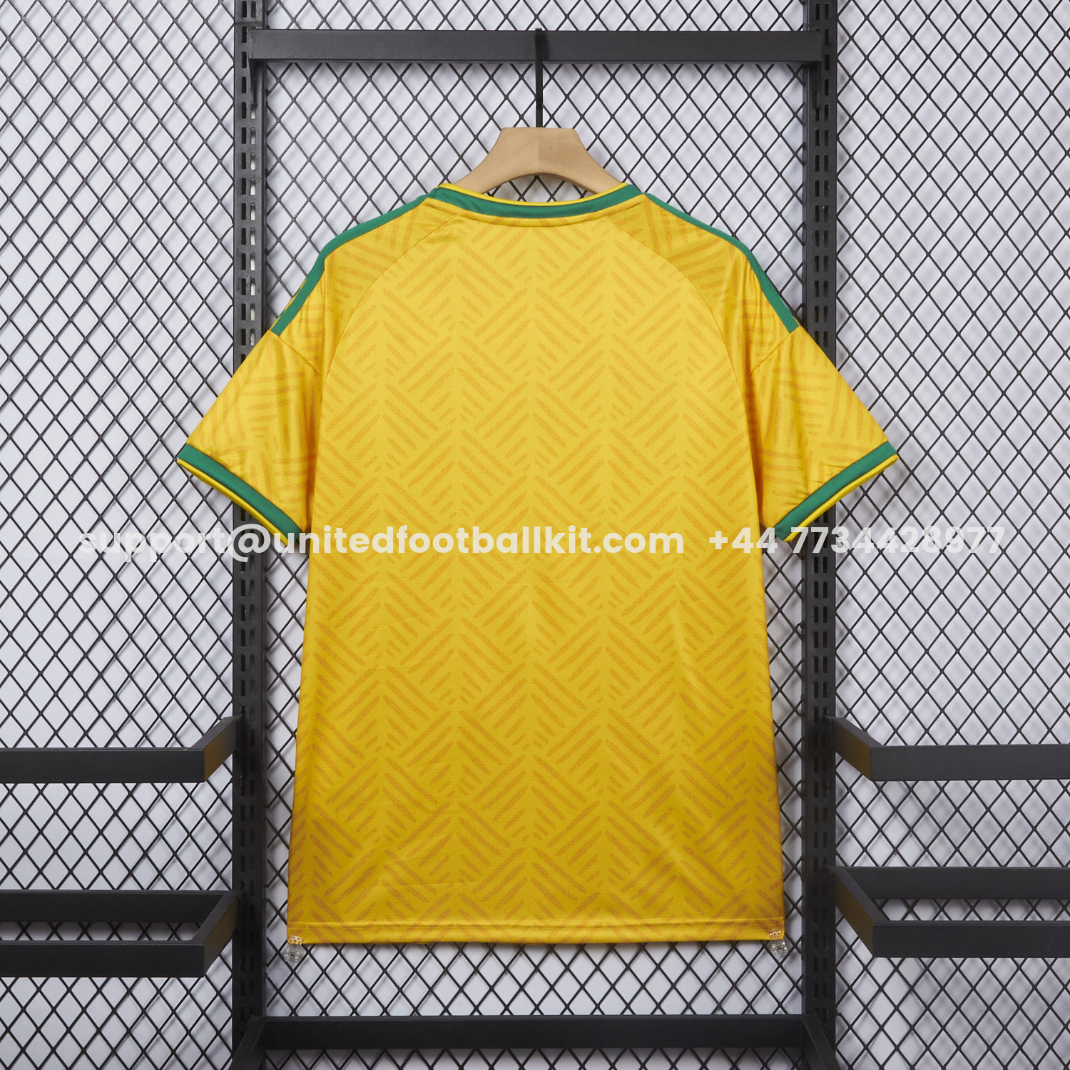 Unitedfootballkit.com | South Africa 2026 Home Jersey - Fans Version -Customize Name, Number and Patch | Worldwide Shipping