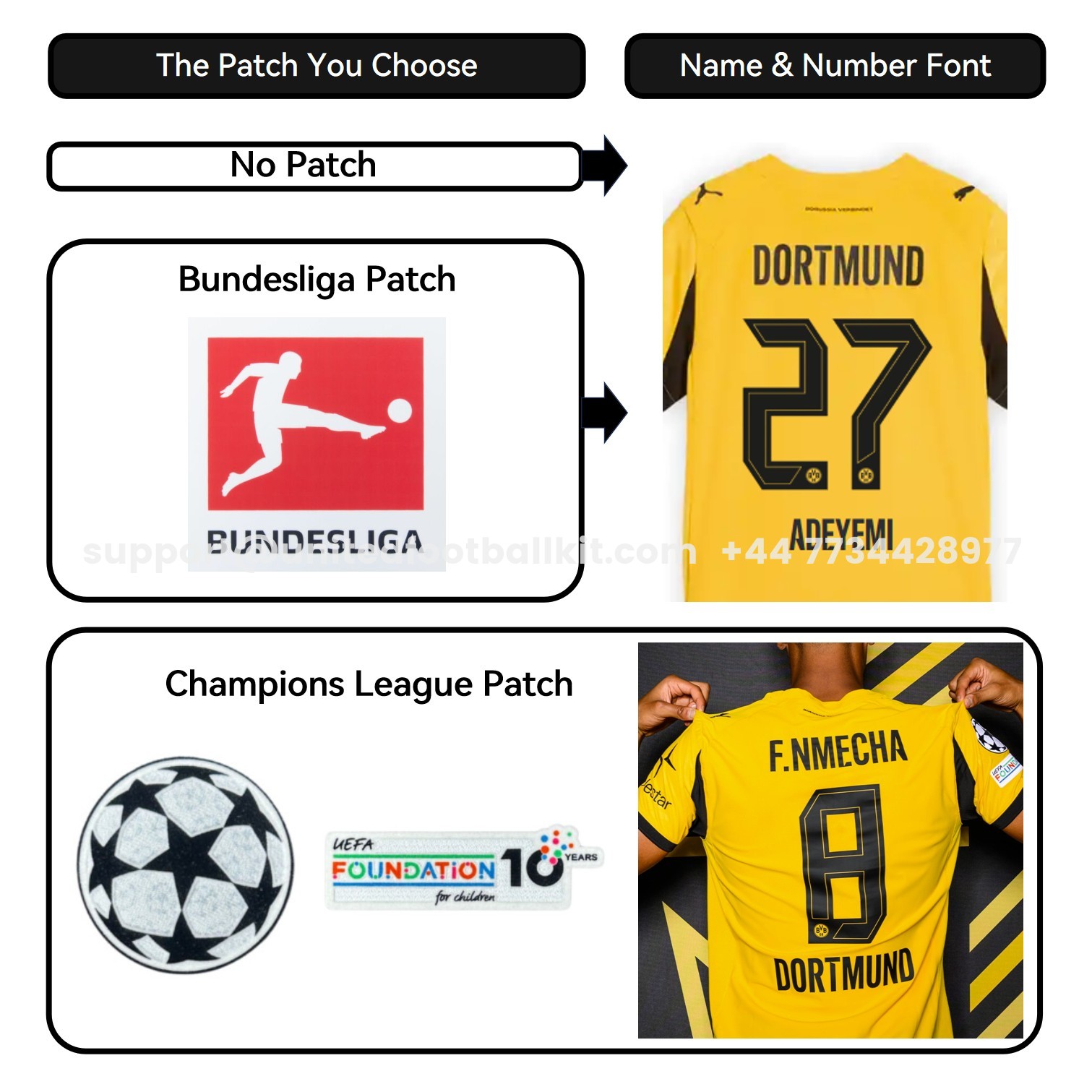 Unitedfootballkit.com | Dortmund 25-26 Yellow Cup Jersey With Sponsors - Fans Version -Customize Name, Number and Patch | Worldwide Shipping
