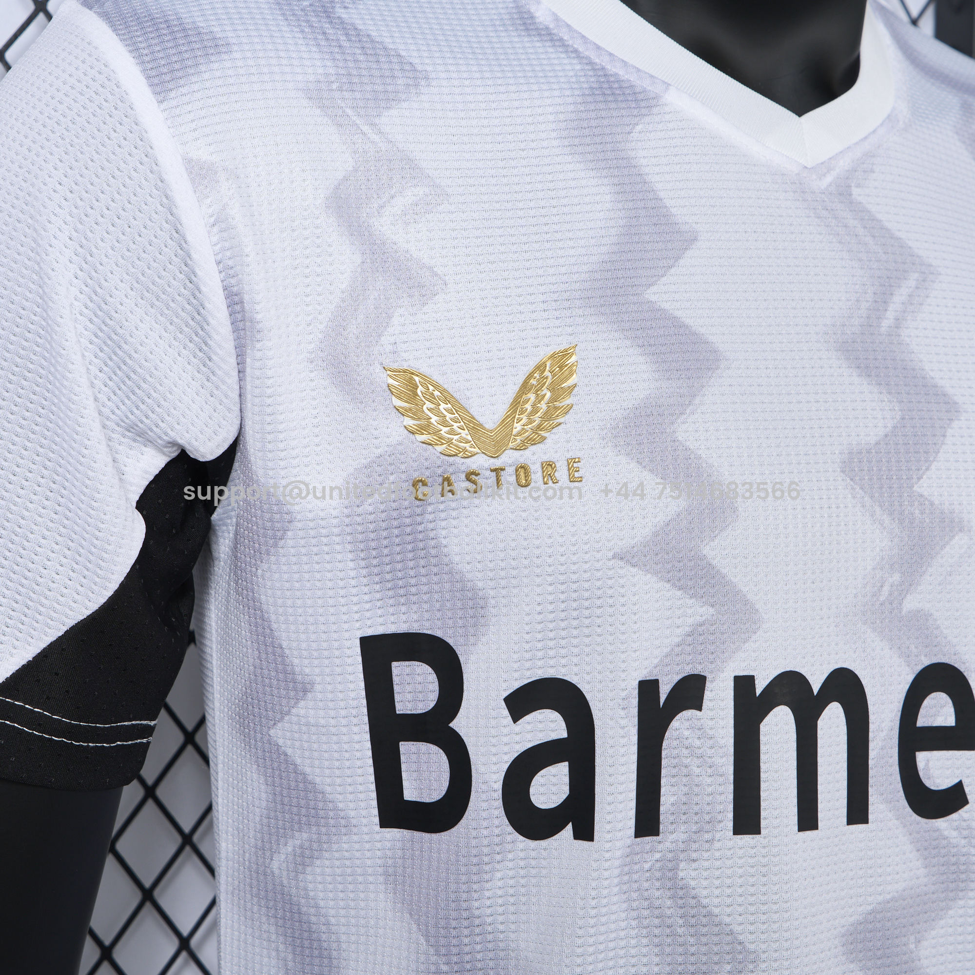 Unitedfootballkit.com | Bayer 04 Leverkusen 24-25 Away Jersey - Player Version -Customize Name, Number and Patch | Worldwide Shipping