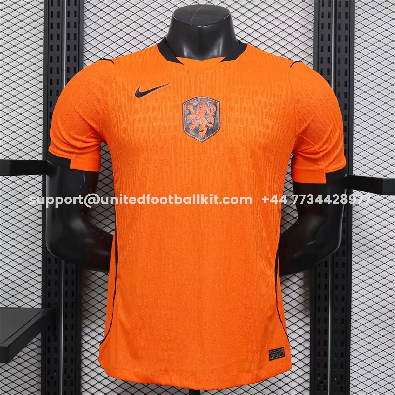 Unitedfootballkit.com | Netherlands 2026 Home Jersey - Player Version -Customize Name, Number and Patch | Worldwide Shipping