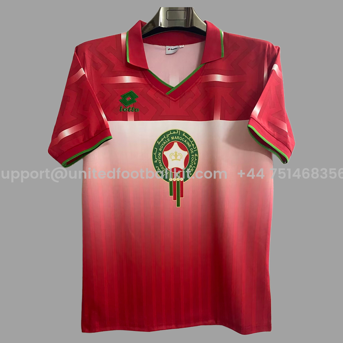 Unitedfootballkit.com | Retro Morocco 1994 Home Jersey -Customize Name, Number and Patch | Worldwide Shipping