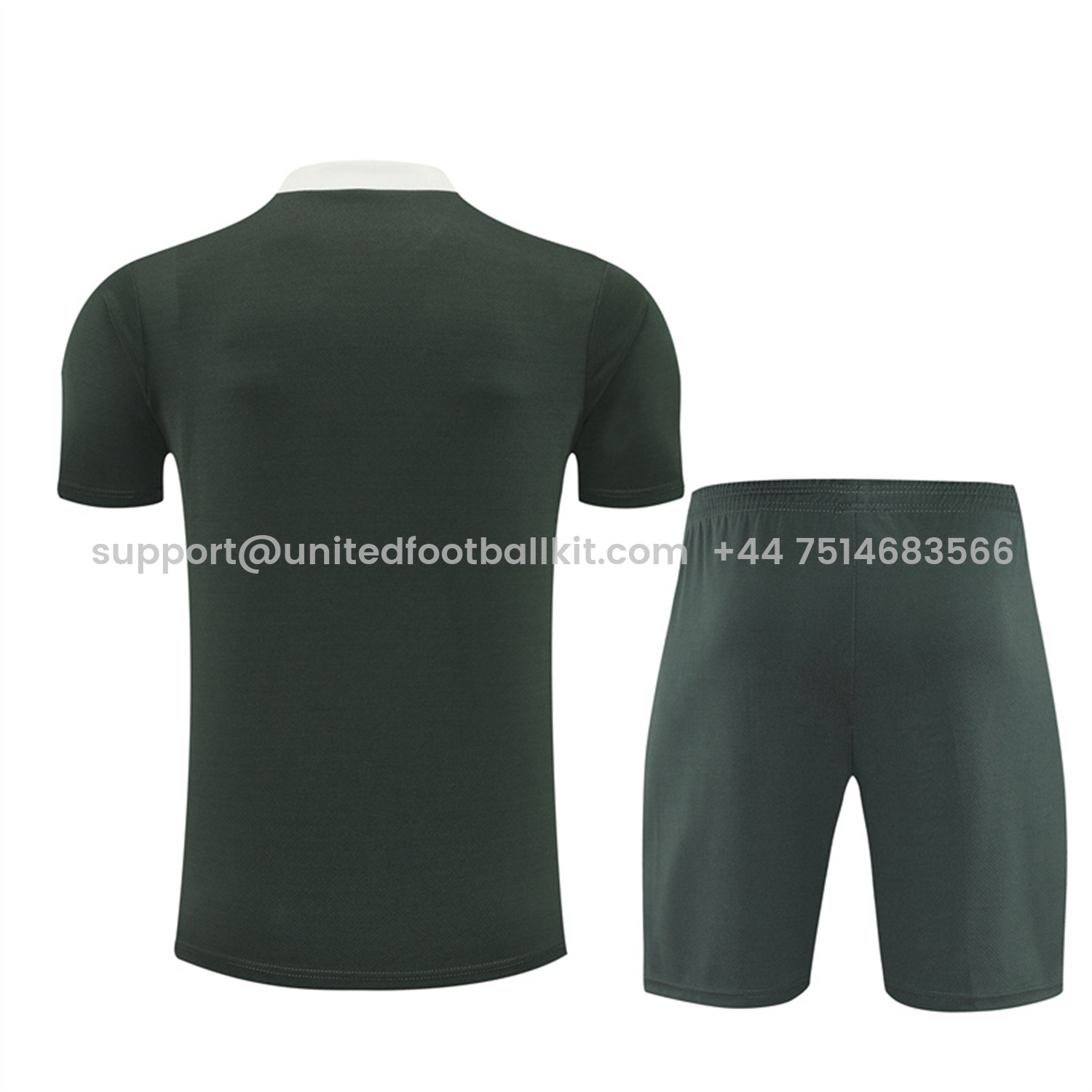 Unitedfootballkit.com | C.H.E.L.S.E.A 25-26 Kids Short-Sleeve Training Set - Army Green Top & Army Green Shorts -Customize Name, Number and Patch | Worldwide Shipping