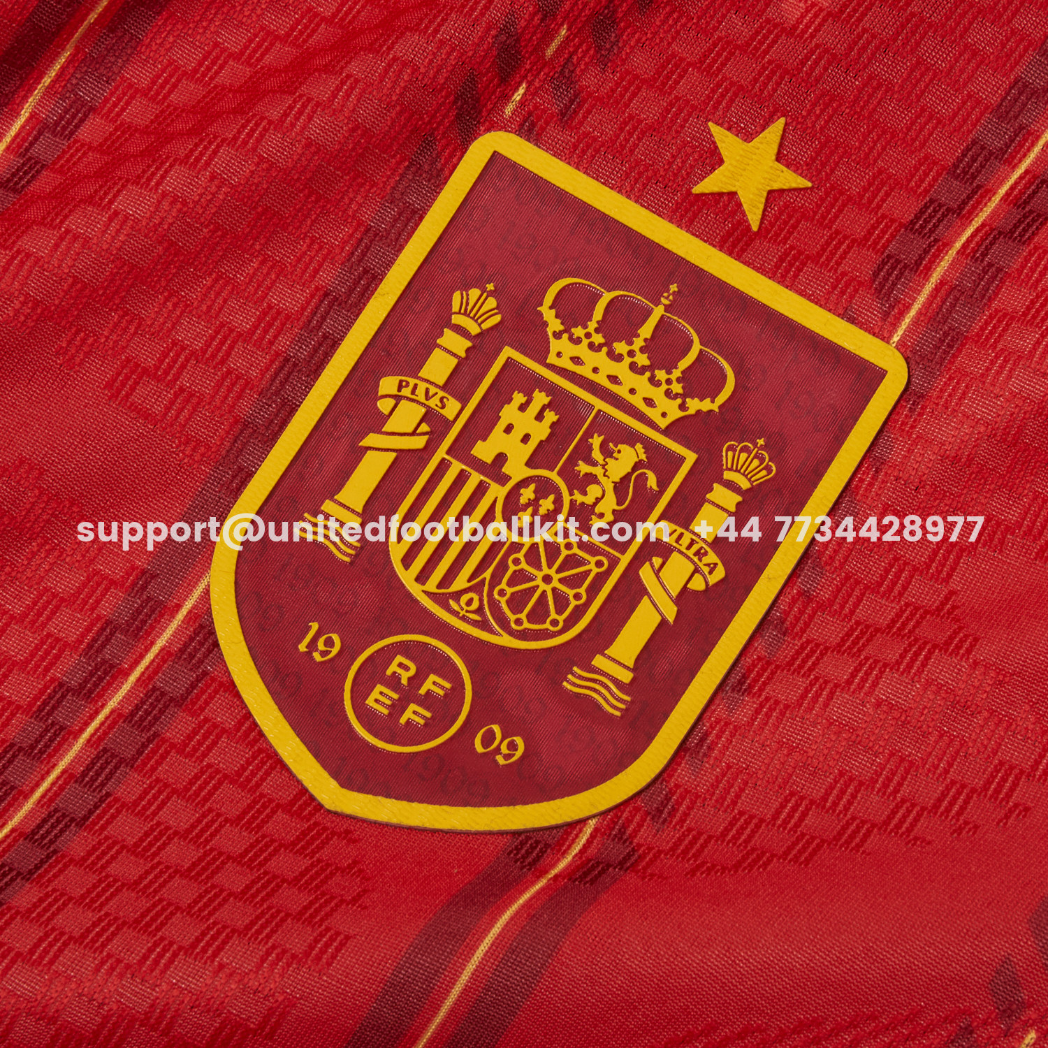 Unitedfootballkit.com | Spain 2026 Home Jersey - Player Version -Customize Name, Number and Patch | Worldwide Shipping