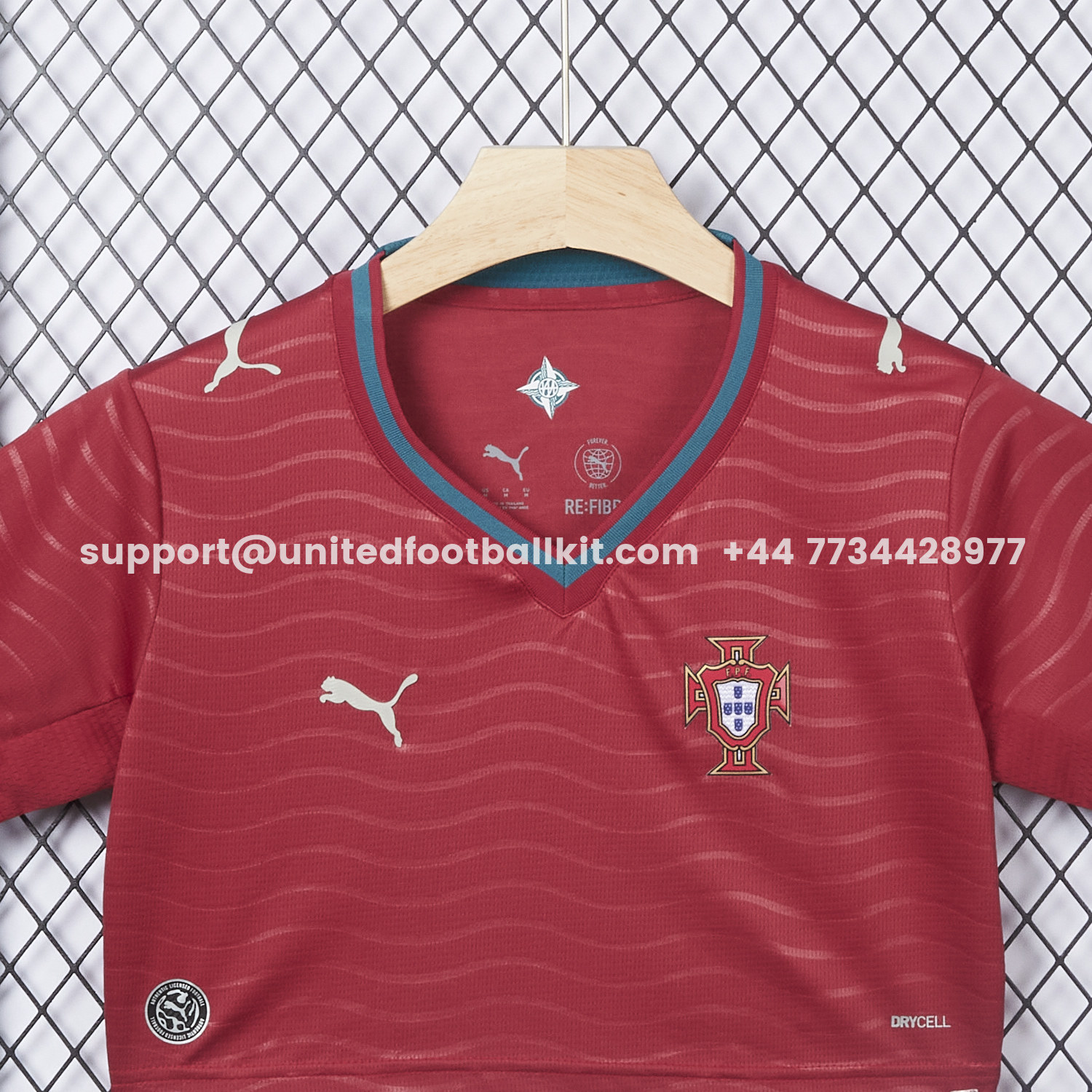 Unitedfootballkit.com | Women's Portugal 2026 Home Cropped Jersey -Customize Name, Number and Patch | Worldwide Shipping