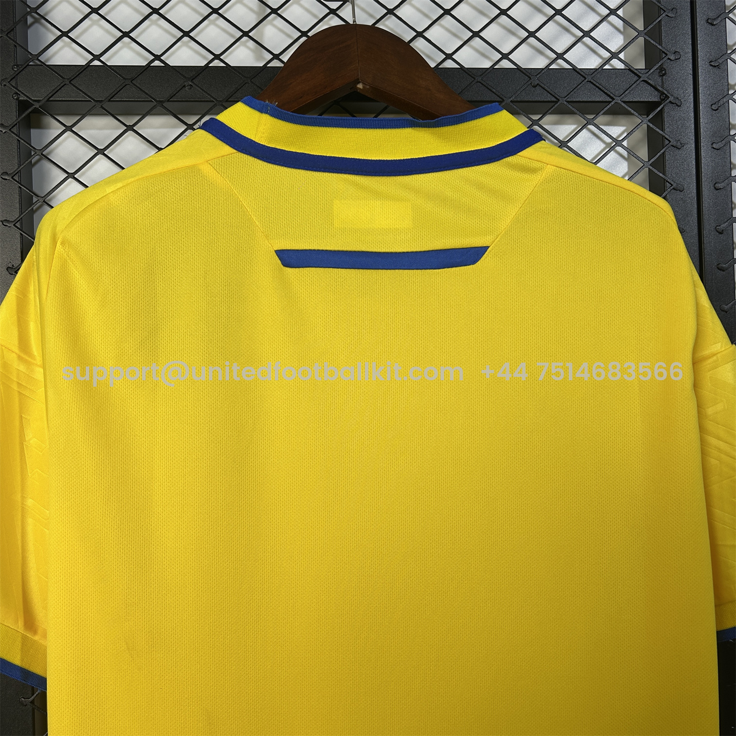 Unitedfootballkit.com | Cádiz Cadiz 25-26 Home Unsponsored Jersey - Fans Version -Customize Name, Number and Patch | Worldwide Shipping