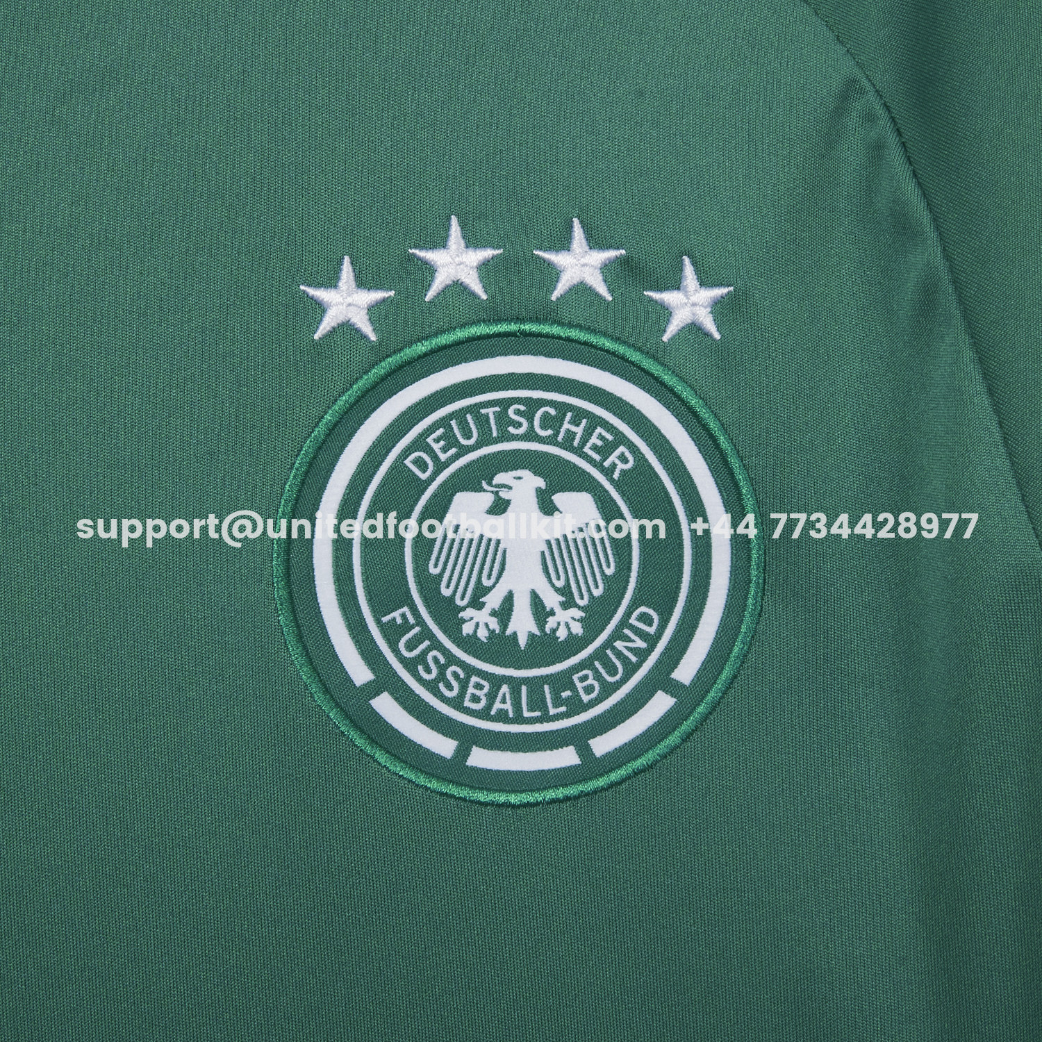 Unitedfootballkit.com | Germany 2026 Goalkeeper Green Long Sleeves Jersey - Fans Version -Customize Name, Number and Patch | Worldwide Shipping