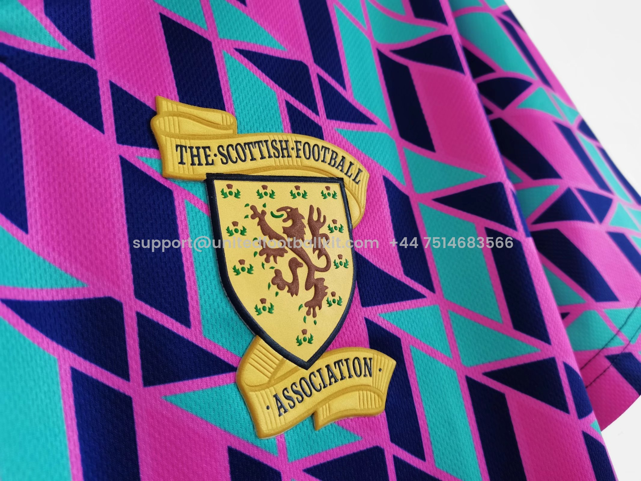 Unitedfootballkit.com | Retro S-c-o.t l.a-n.d 1988-89 Away Jersey - Fans Version -Customize Name, Number and Patch | Worldwide Shipping