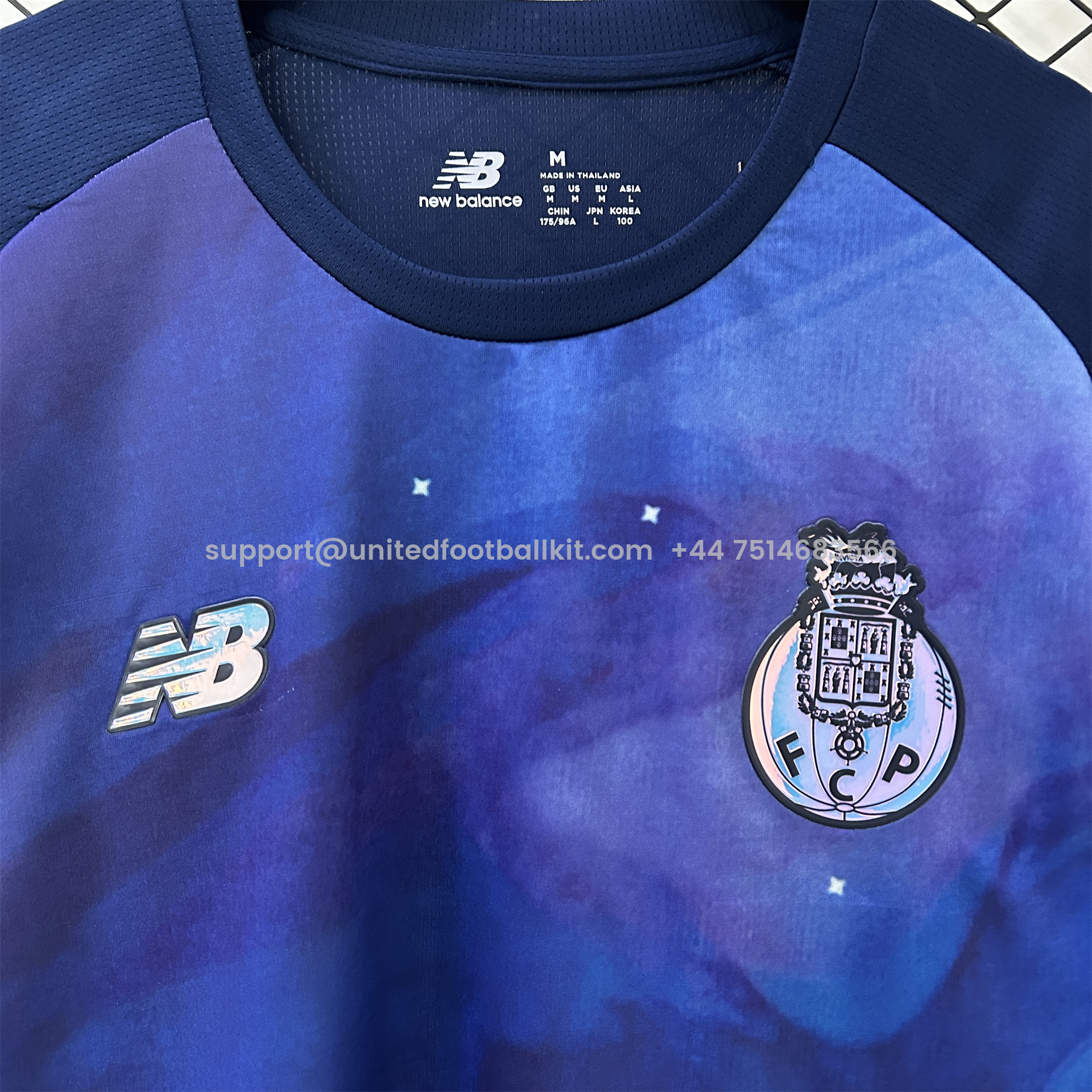 Unitedfootballkit.com | Porto 24-25 Starry Sky Unsponsor Special Edition Jersey - Fans Version -Customize Name, Number and Patch | Worldwide Shipping