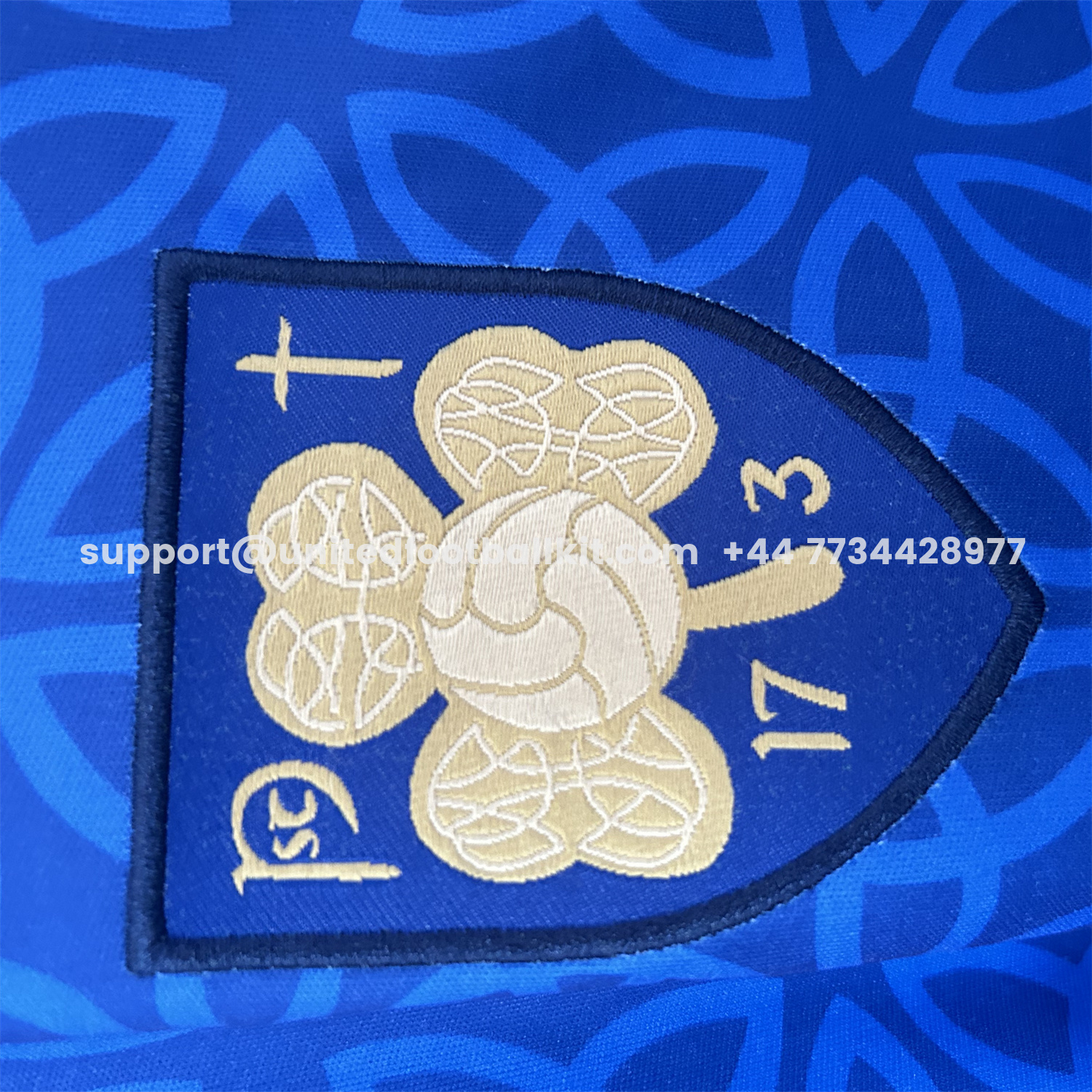 Unitedfootballkit.com | Ireland 2025 St. Patrick's Day Blue Jersey - Fans Version -Customize Name, Number and Patch | Worldwide Shipping