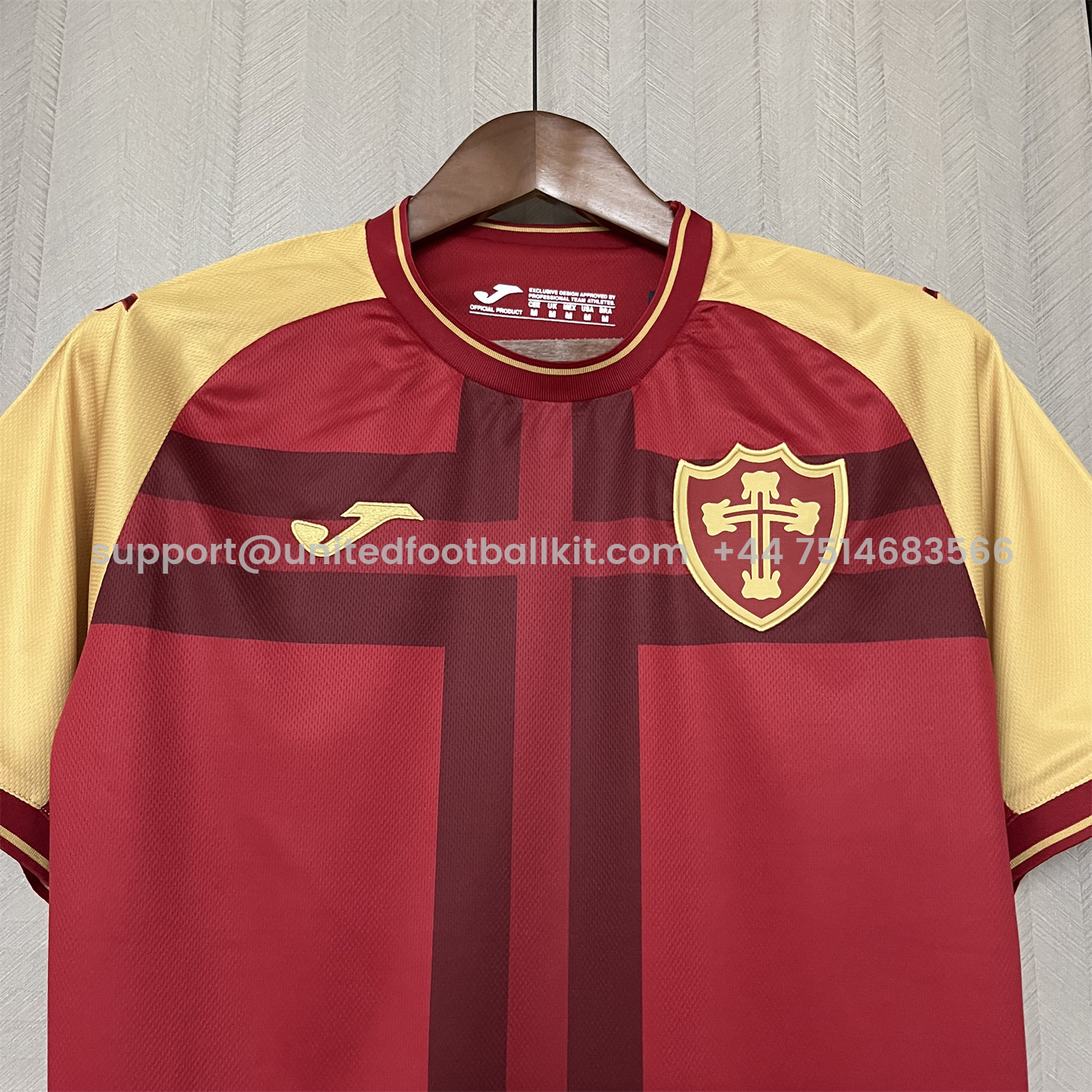 Unitedfootballkit.com | Portuguesa 2025-26 Third Jersey - Fans Version -Customize Name, Number and Patch | Worldwide Shipping