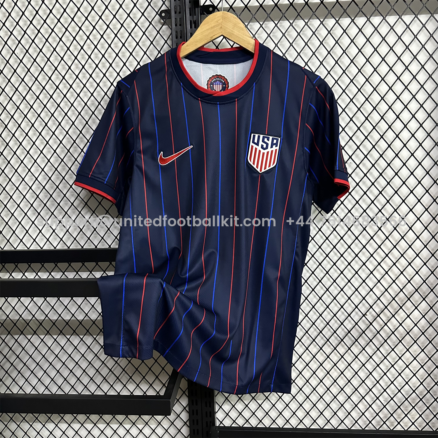 Unitedfootballkit.com | United States USA 25-26 Away Jersey - Fans Version -Customize Name, Number and Patch | Worldwide Shipping