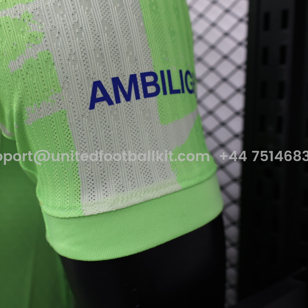 Unitedfootballkit.com | Barcelona 24-25 Third Jersey - Player Version -Customize Name, Number and Patch | Worldwide Shipping