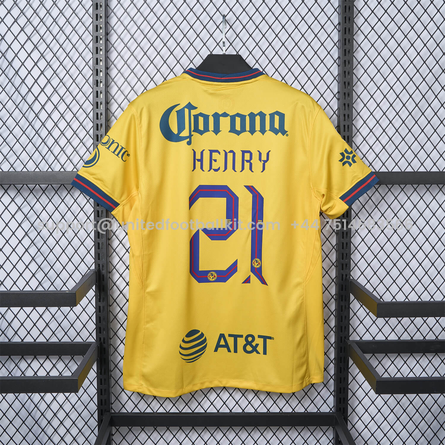 Unitedfootballkit.com | Club América 24-25 Home Jersey - Fans Version -Customize Name, Number and Patch | Worldwide Shipping