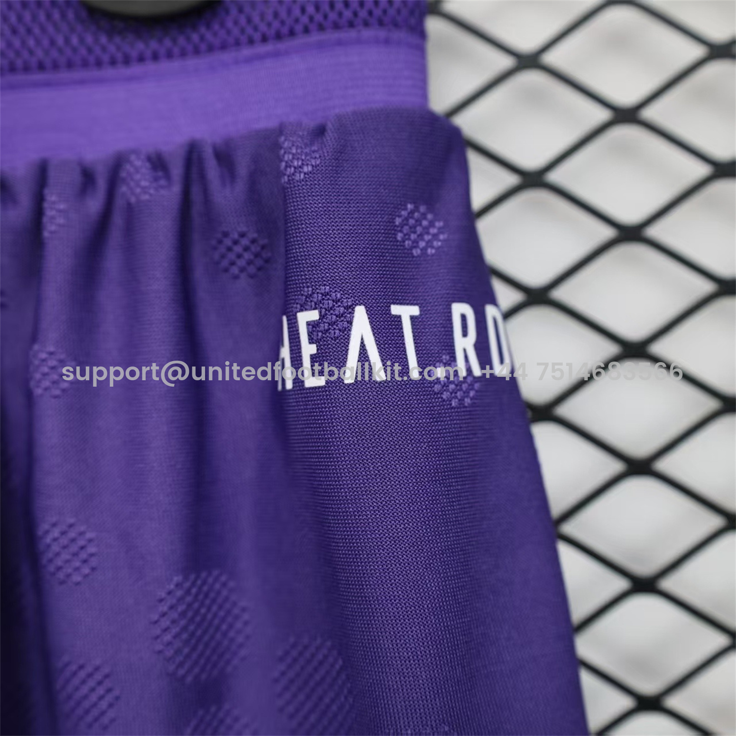 Unitedfootballkit.com | Manchester United 25-26 Away Purple Shorts - Player Version -Customize Name, Number and Patch | Worldwide Shipping