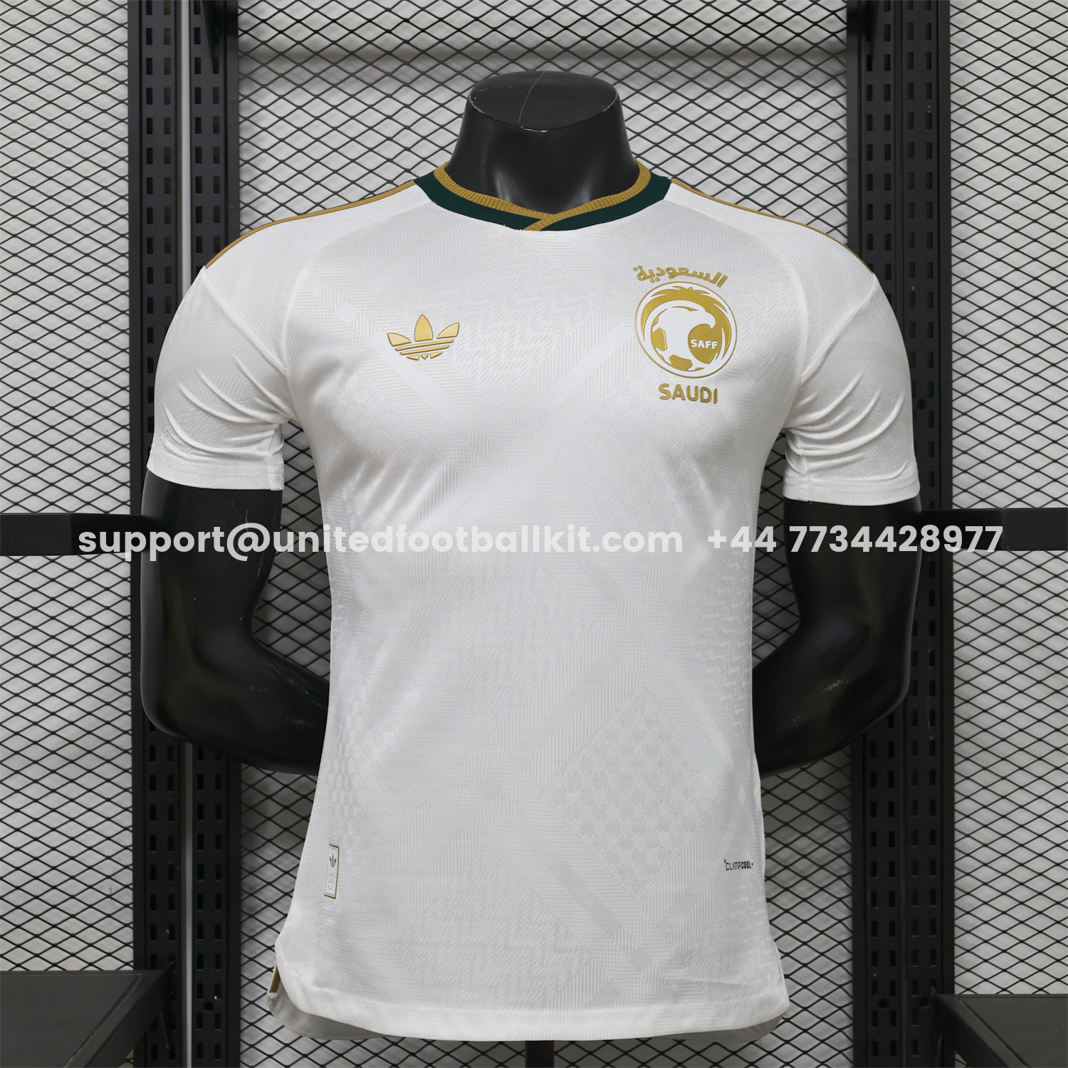 Unitedfootballkit.com | Saudi Arabia 2026 Away Jersey - Player Version -Customize Name, Number and Patch | Worldwide Shipping