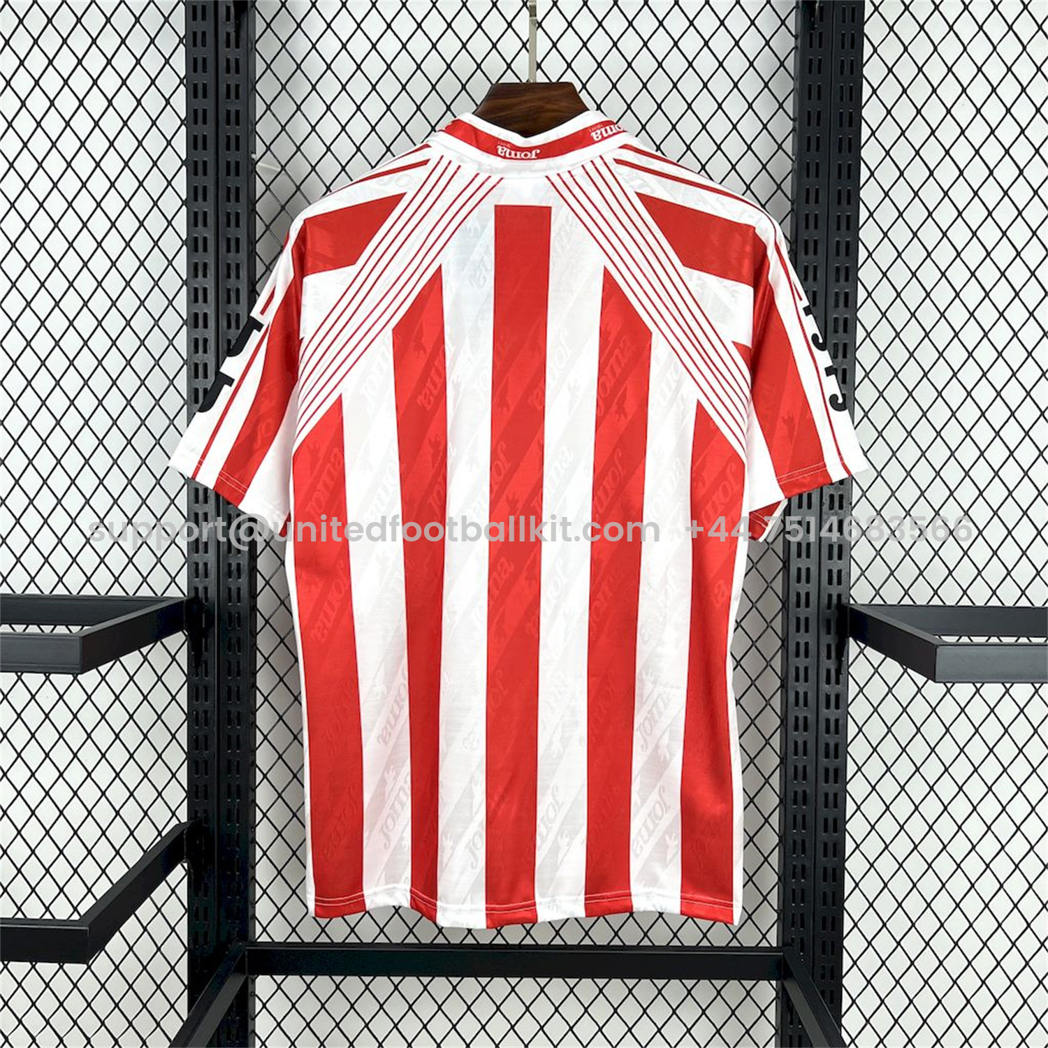 Unitedfootballkit.com | Retro Sporting de Gijon 1994-95 Home Jersey -Customize Name, Number and Patch | Worldwide Shipping