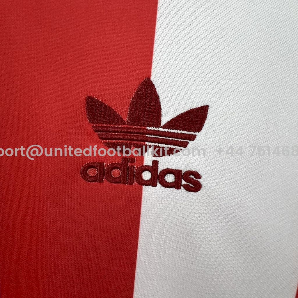 Unitedfootballkit.com | Retro Sporting de Gijon 1980-81 Home Jersey -Customize Name, Number and Patch | Worldwide Shipping