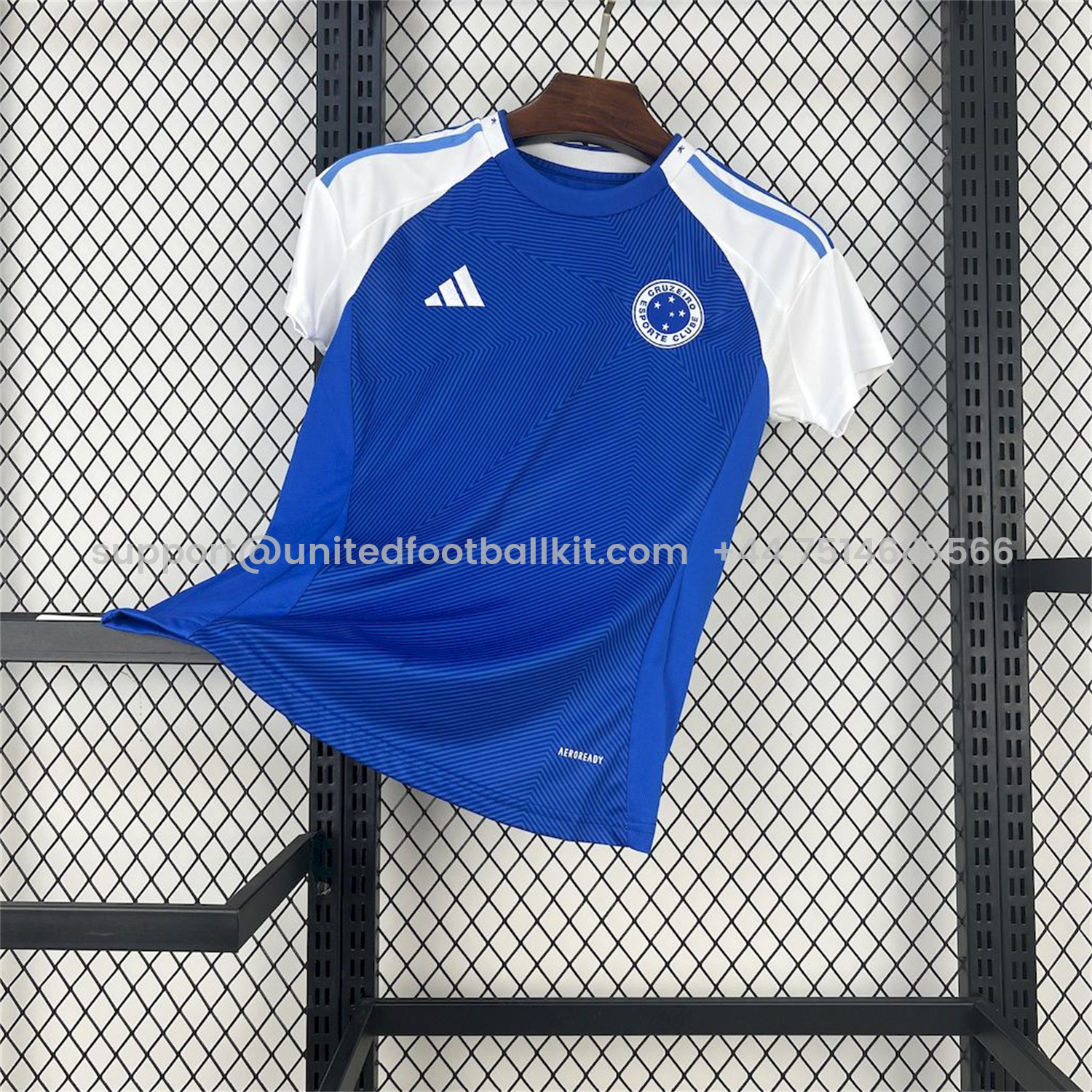 Unitedfootballkit.com | Women's Cruzeiro 25-26 Home Unsponsored Jersey -Customize Name, Number and Patch | Worldwide Shipping