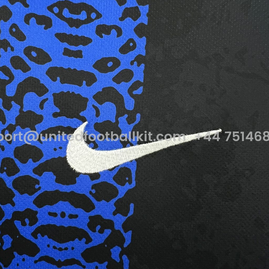 Unitedfootballkit.com | Inter Milan 24-25 Blue Black Mamba Special Edition Jersey - Fans Version -Customize Name, Number and Patch | Worldwide Shipping
