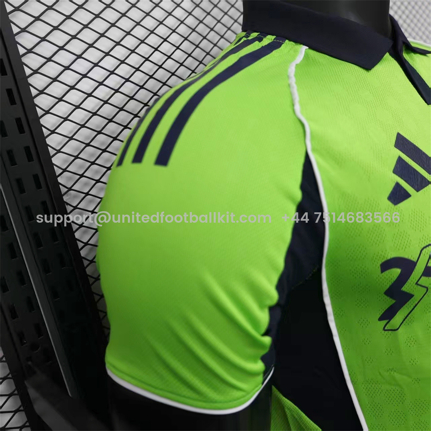 Unitedfootballkit.com | Fulham 25-26 Away Green Jersey - Player Version -Customize Name, Number and Patch | Worldwide Shipping
