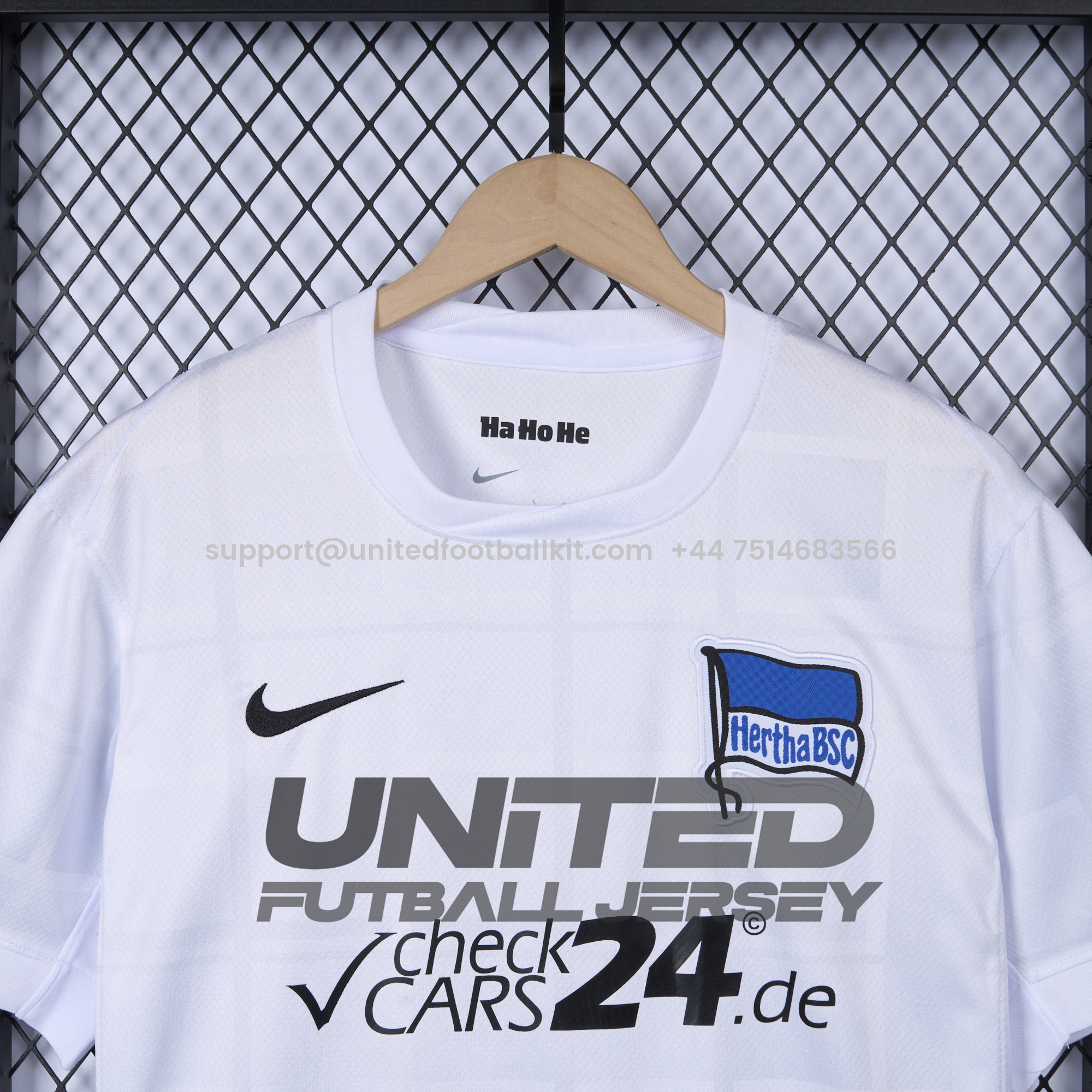 Unitedfootballkit.com | Hertha BSC 24-25 Fourth Jersey - Fans Version -Customize Name, Number and Patch | Worldwide Shipping