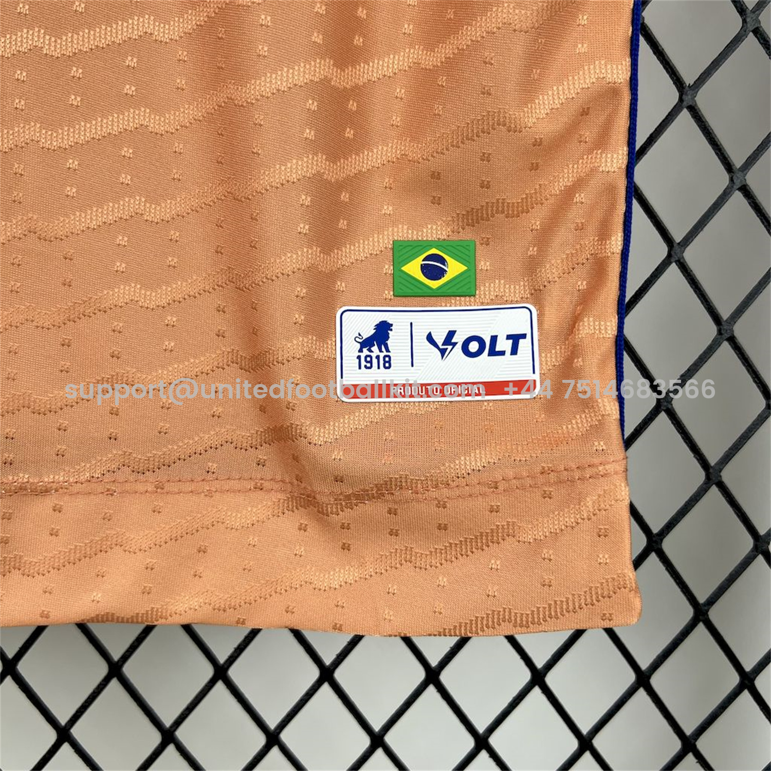 Unitedfootballkit.com | Fortaleza 25-26 Orange Goalkeeper Jersey - Fans Version -Customize Name, Number and Patch | Worldwide Shipping