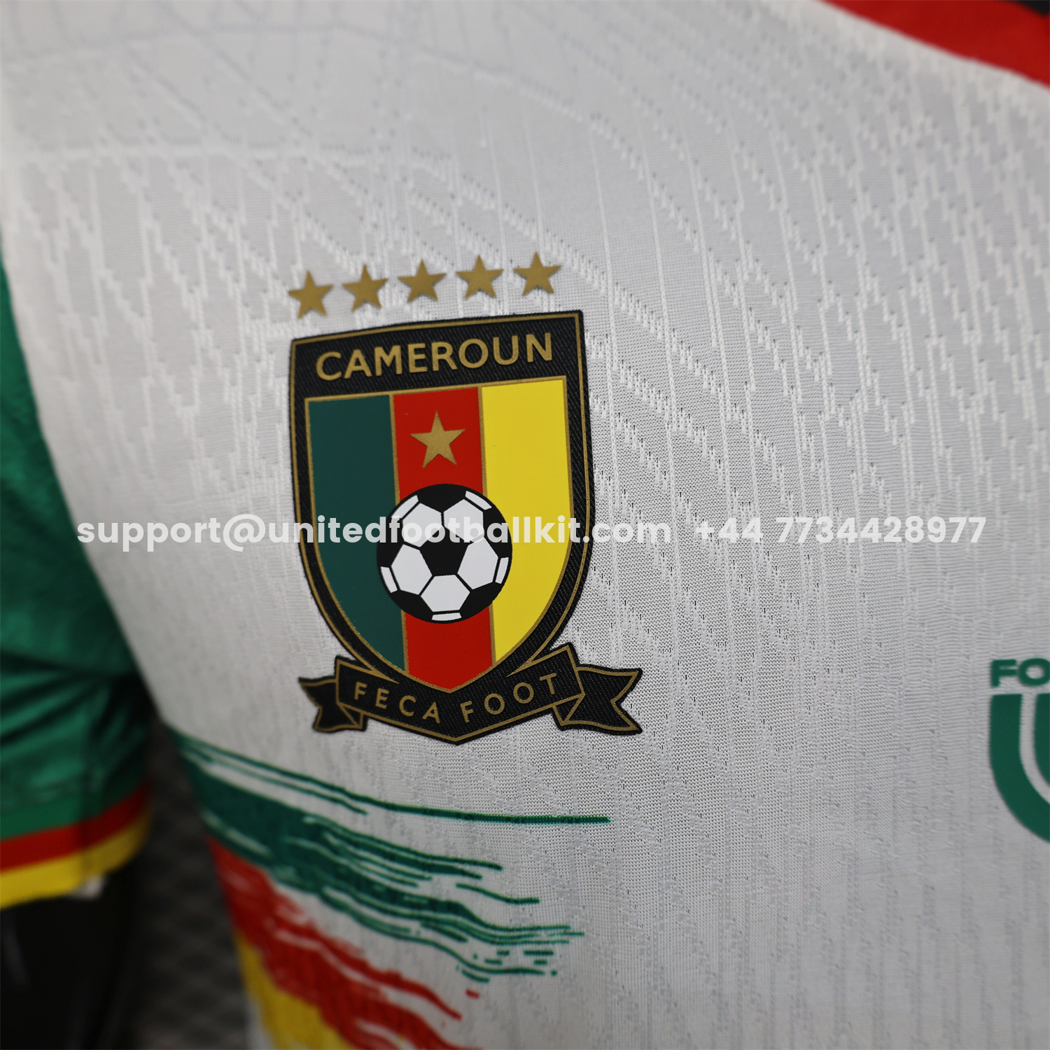 Unitedfootballkit.com | Cameroon 25-26 Third Jersey - Player Version -Customize Name, Number and Patch | Worldwide Shipping