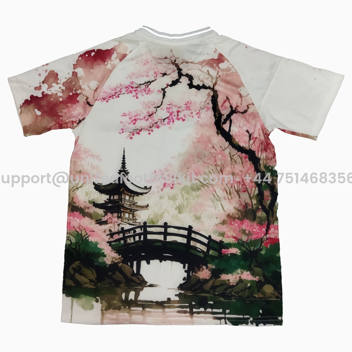Unitedfootballkit.com | Japan 2024 Sakura Tree Special Edition White Jersey - Fans Version -Customize Name, Number and Patch | Worldwide Shipping