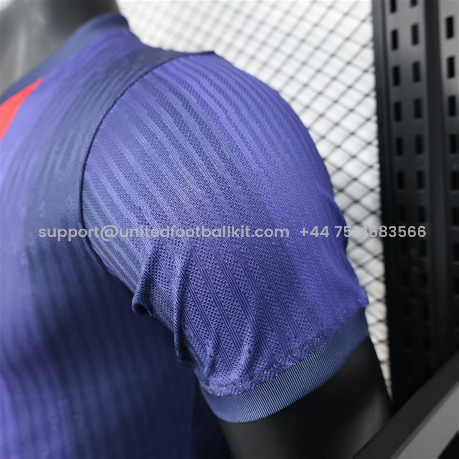 Unitedfootballkit.com | Barcelona 25-26 Big LOGO Red & Blue Stripe Special Edition Jersey - Player Version -Customize Name, Number and Patch | Worldwide Shipping