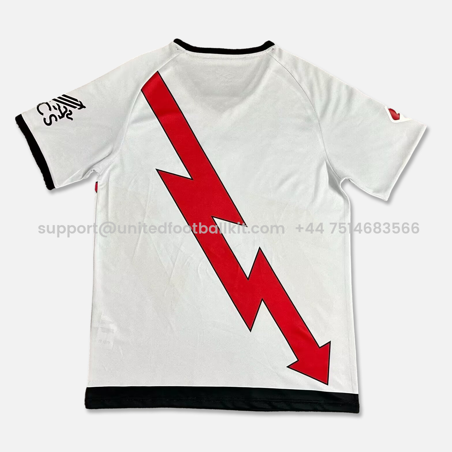Unitedfootballkit.com | Rayo Vallecano 24-25 Home Jersey - Fans Version -Customize Name, Number and Patch | Worldwide Shipping