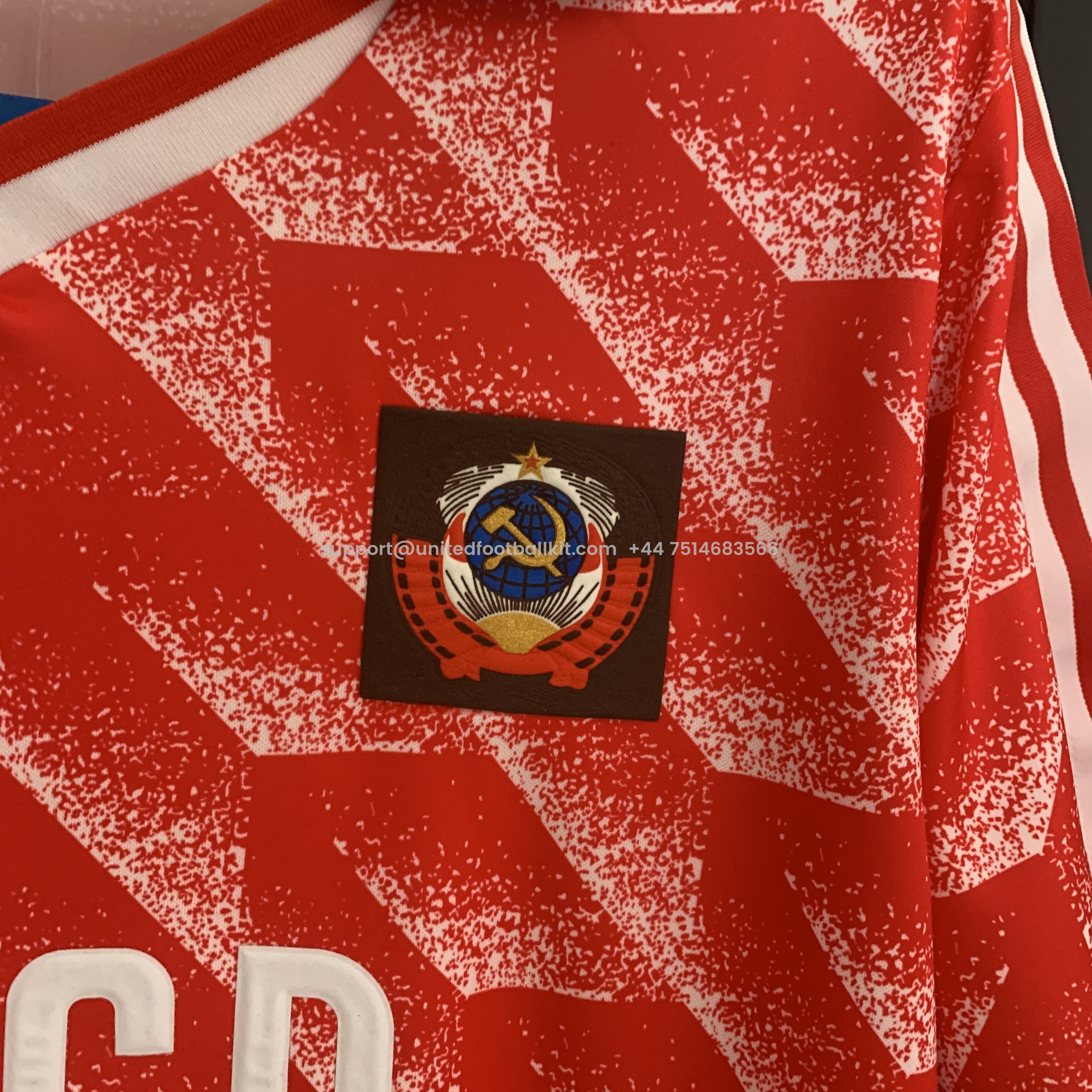 Unitedfootballkit.com | Retro Soviet Union 1987-88 Home Stadium Jersey -Customize Name, Number and Patch | Worldwide Shipping