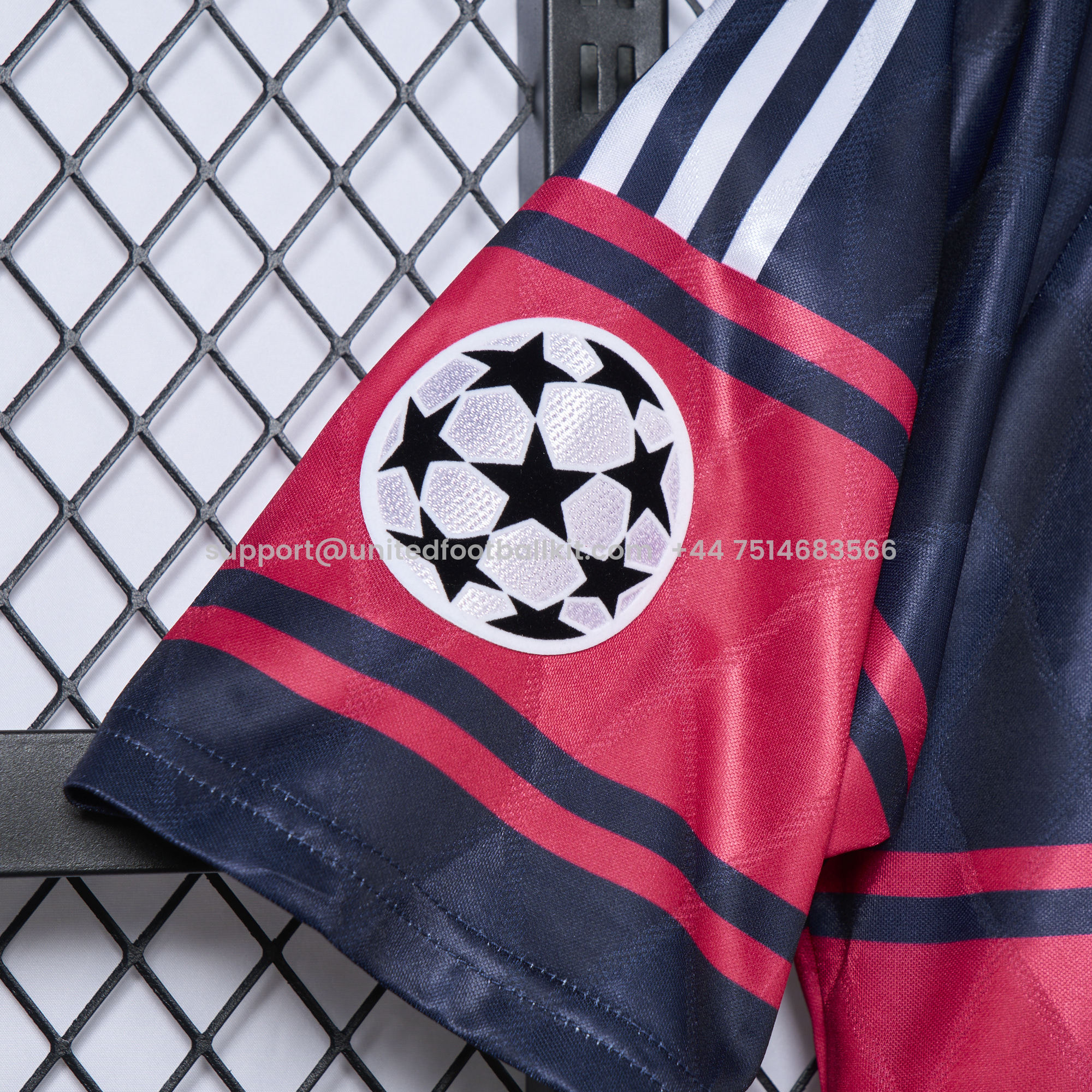 Unitedfootballkit.com | Retro Bayern Munich 1997-99 Home Stadium Jersey -Customize Name, Number and Patch | Worldwide Shipping