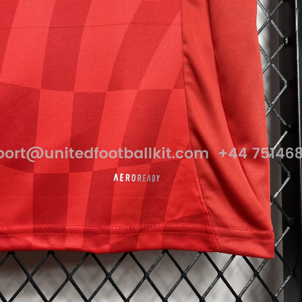 Unitedfootballkit.com | Aberdeen 24-25 Home Stadium Jersey - Fans Version -Customize Name, Number and Patch | Worldwide Shipping