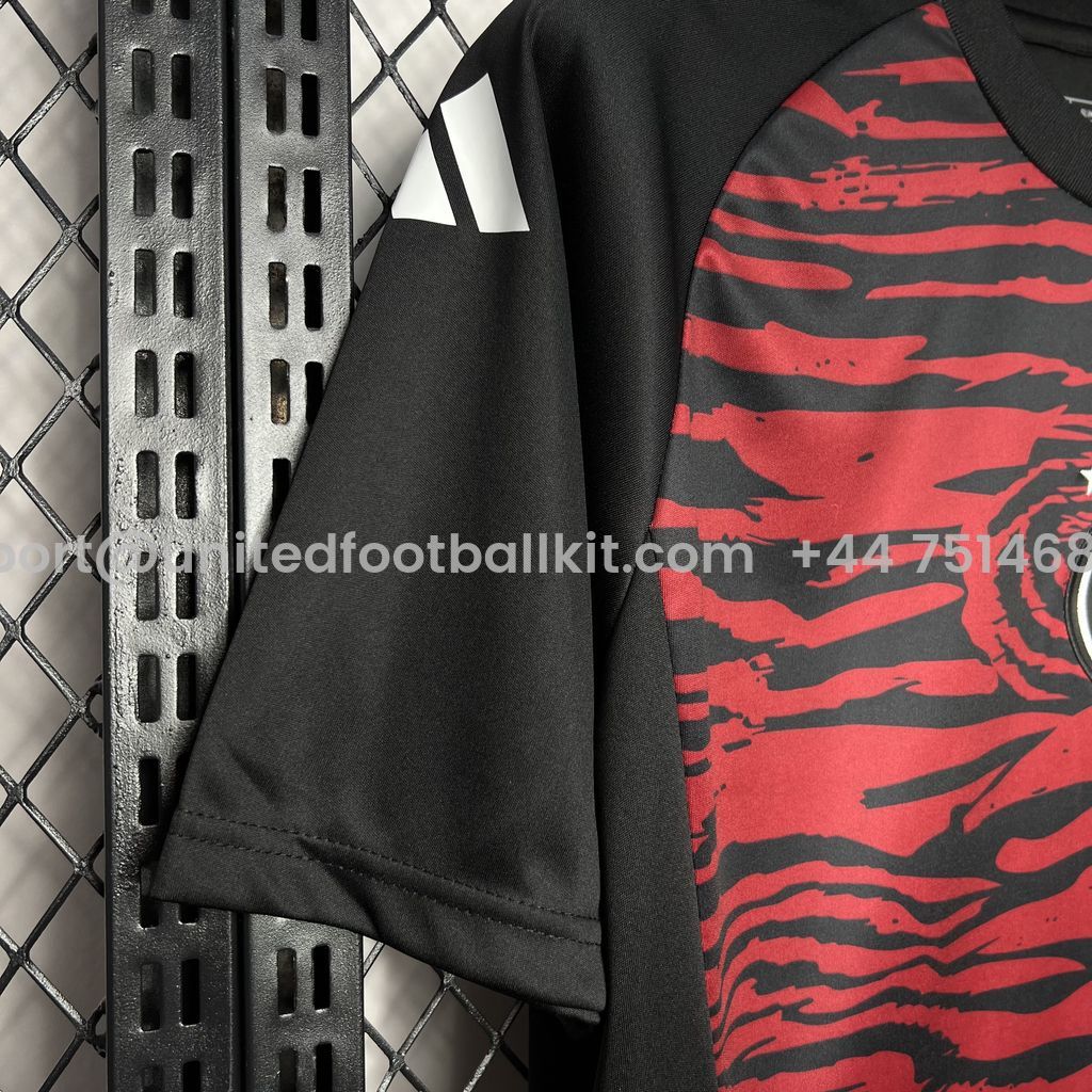 Unitedfootballkit.com | Germany 2024 Euro Red Pre-match Training Jersey - Fans Version -Customize Name, Number and Patch | Worldwide Shipping