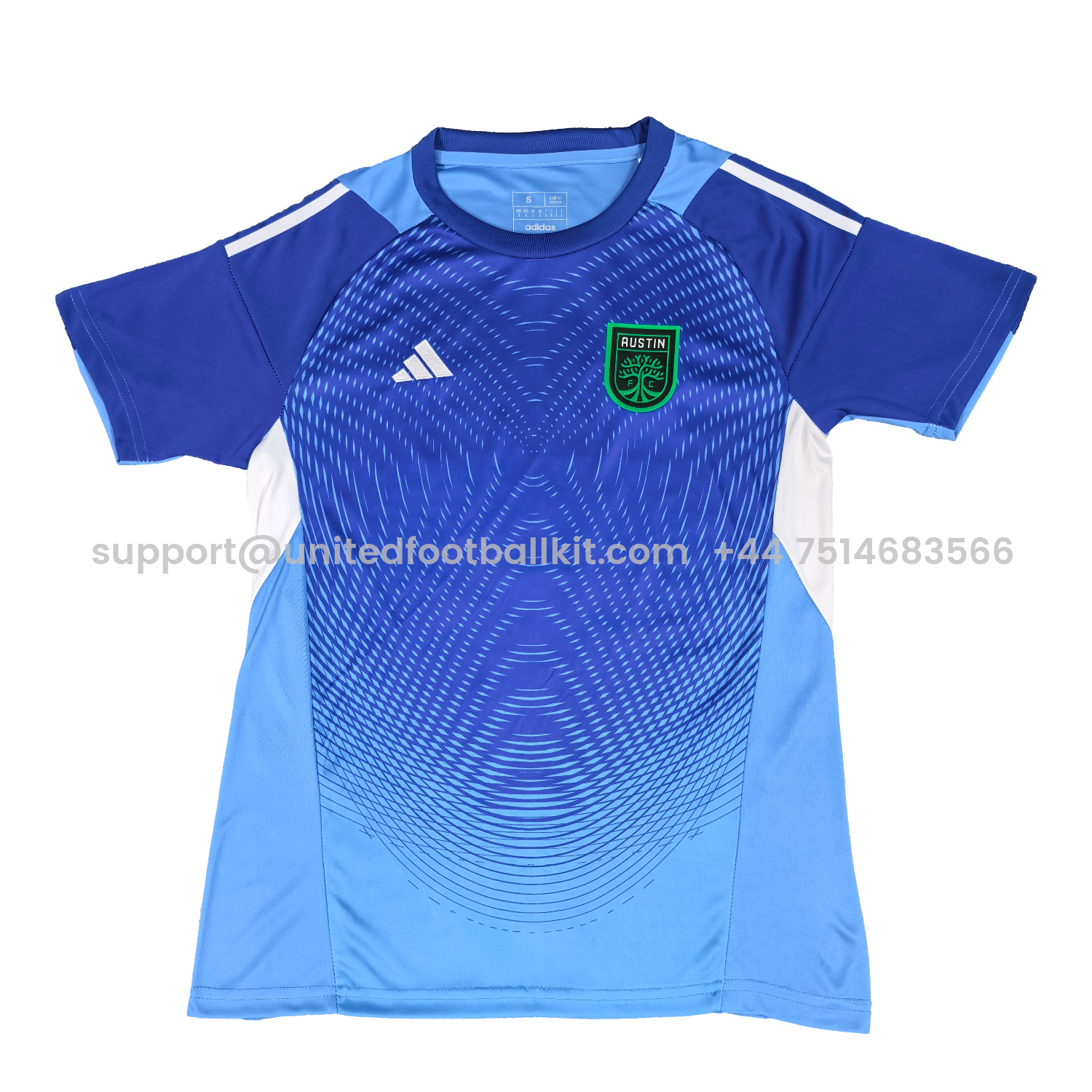 Unitedfootballkit.com | Austin 25-26 Blue Goalkeeper Jersey - Fans Version -Customize Name, Number and Patch | Worldwide Shipping