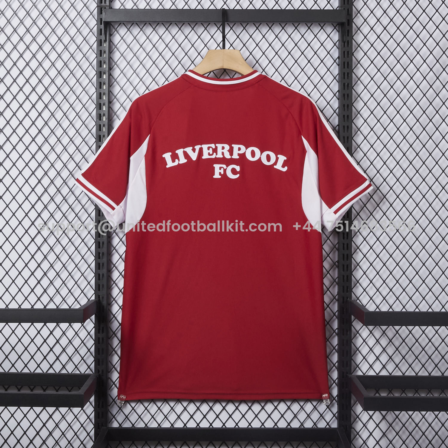Unitedfootballkit.com | Liver.pool 25-26 Red Baseball Jersey -Customize Name, Number and Patch | Worldwide Shipping