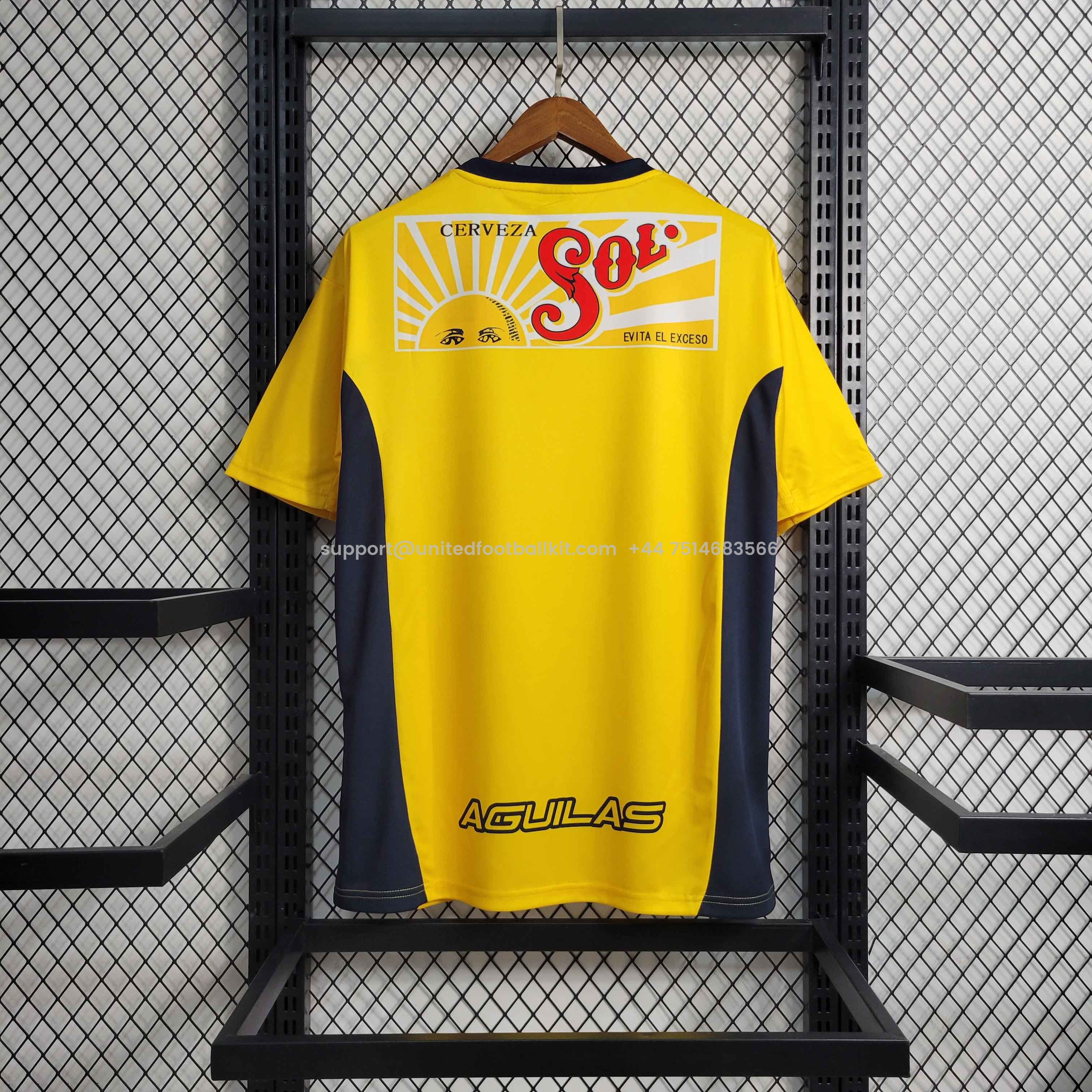 Unitedfootballkit.com | América Retro 2000-01 Home Stadium Jersey -Customize Name, Number and Patch | Worldwide Shipping