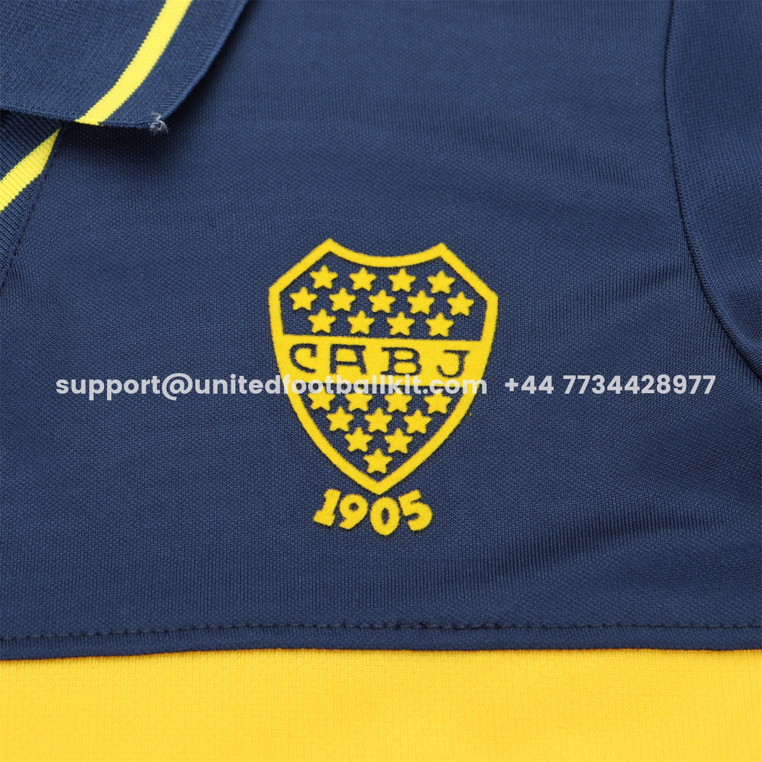 Unitedfootballkit.com | Retro Boca Juniors 1993-95 Home Kids Kit -Customize Name, Number and Patch | Worldwide Shipping
