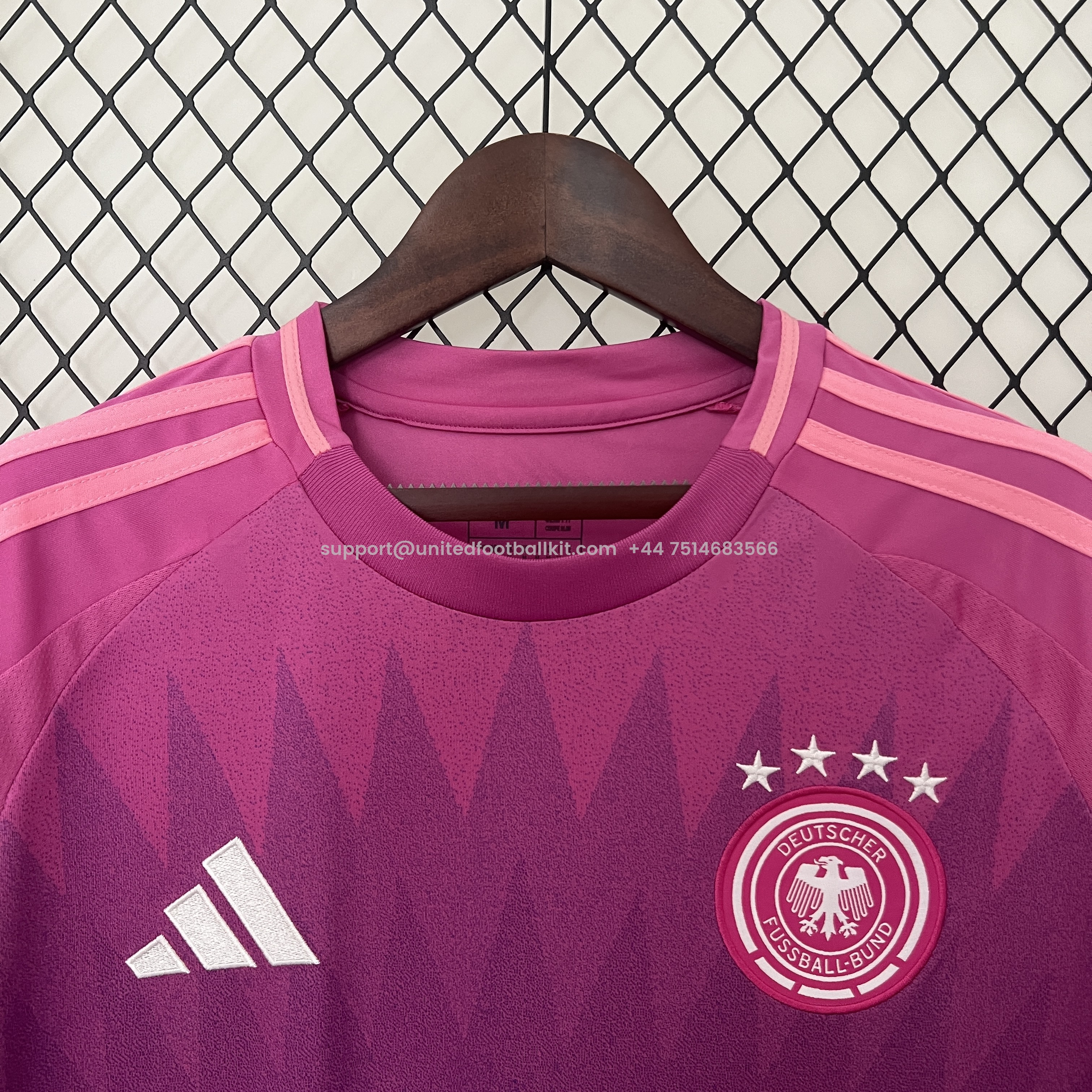 Unitedfootballkit.com | Germany 2024 Away Stadium Jersey - Fans Version -Customize Name, Number and Patch | Worldwide Shipping