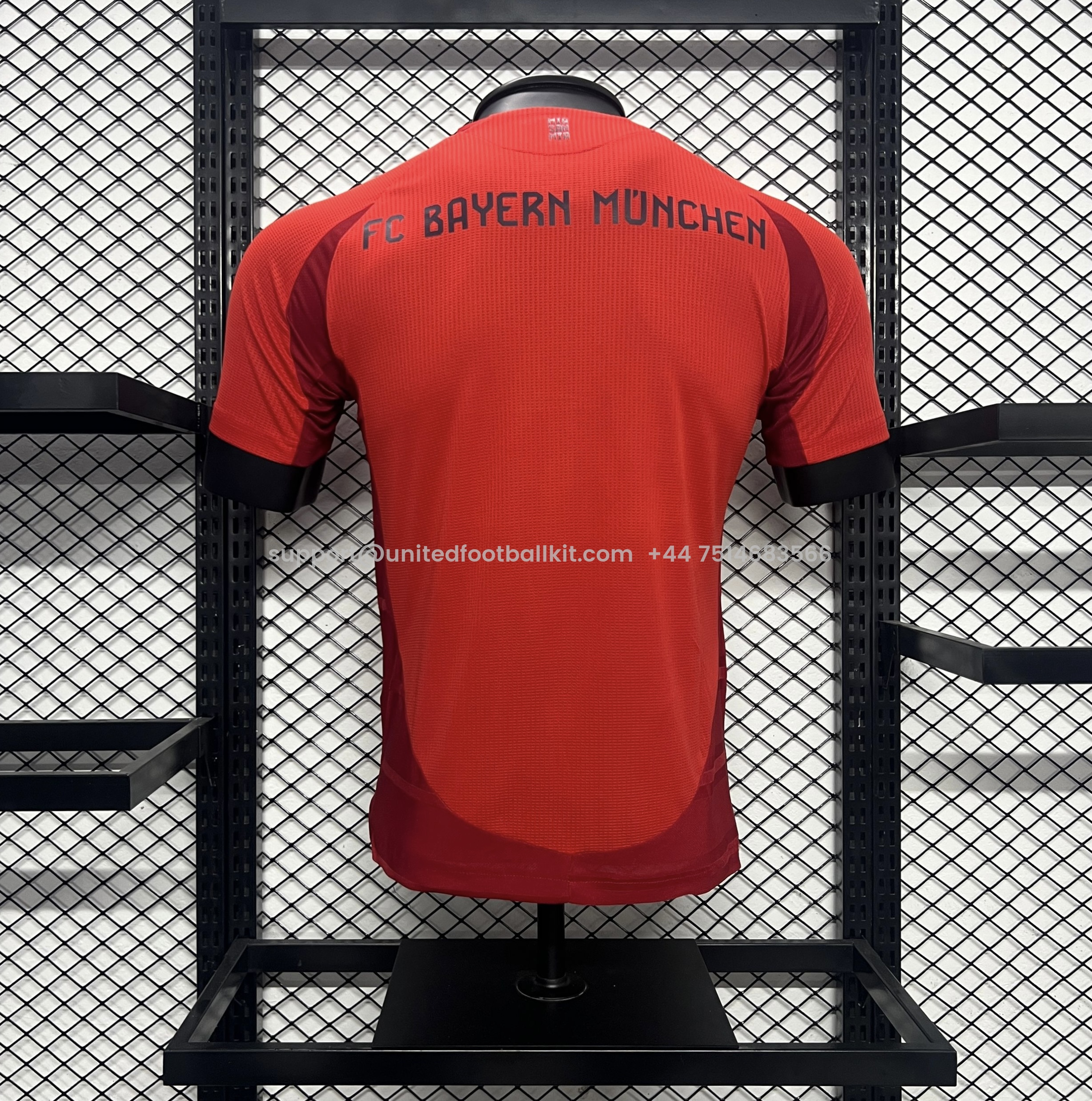 Unitedfootballkit.com | Bayern Munich 24-25 Home Stadium Jersey - Player Version -Customize Name, Number and Patch | Worldwide Shipping