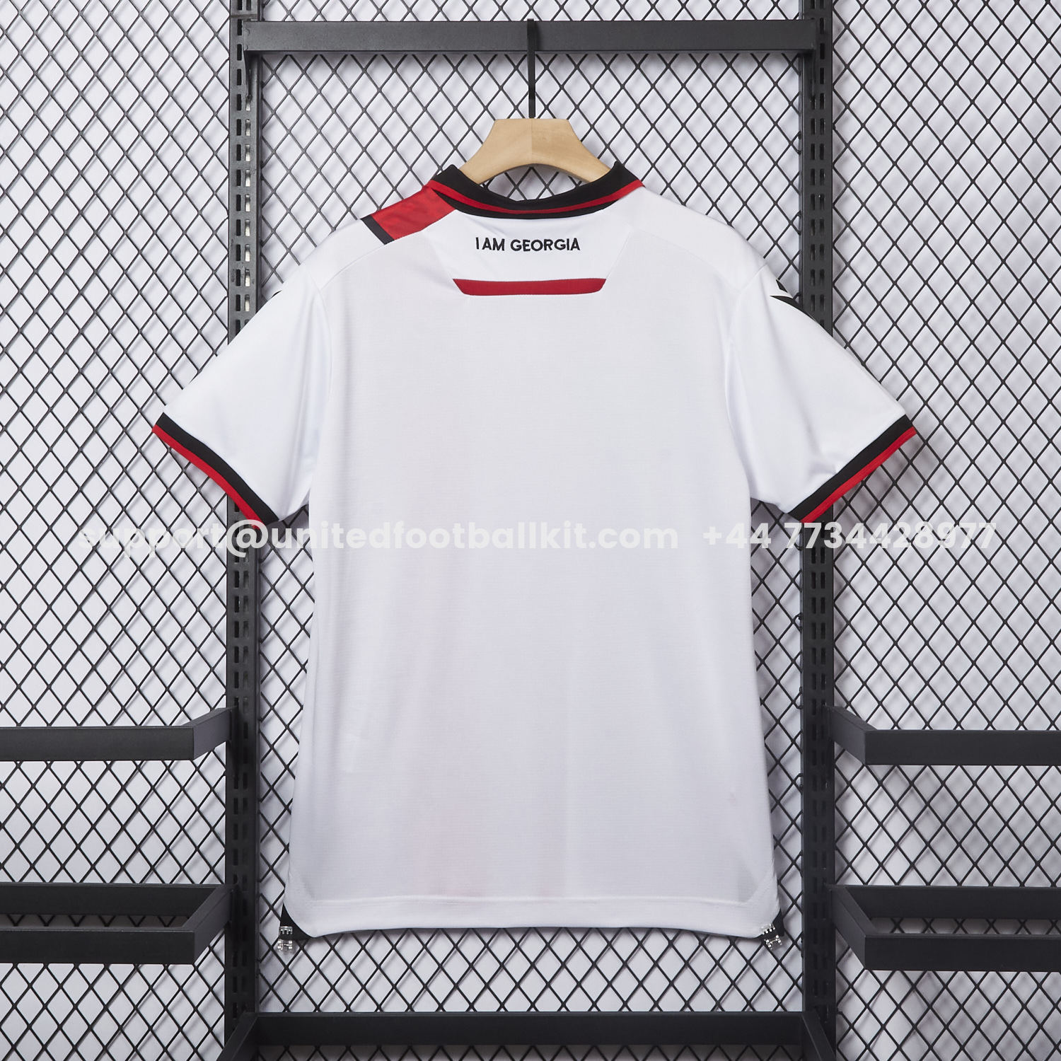 Unitedfootballkit.com | Georgia 2026 Home Jersey - Fans Version -Customize Name, Number and Patch | Worldwide Shipping