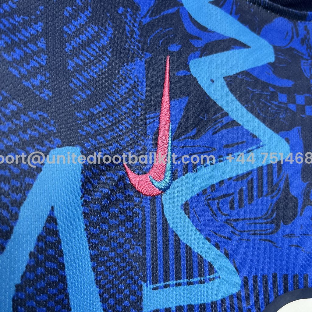 Unitedfootballkit.com | Atletico Madrid 24-25 Third Kids Kit -Customize Name, Number and Patch | Worldwide Shipping