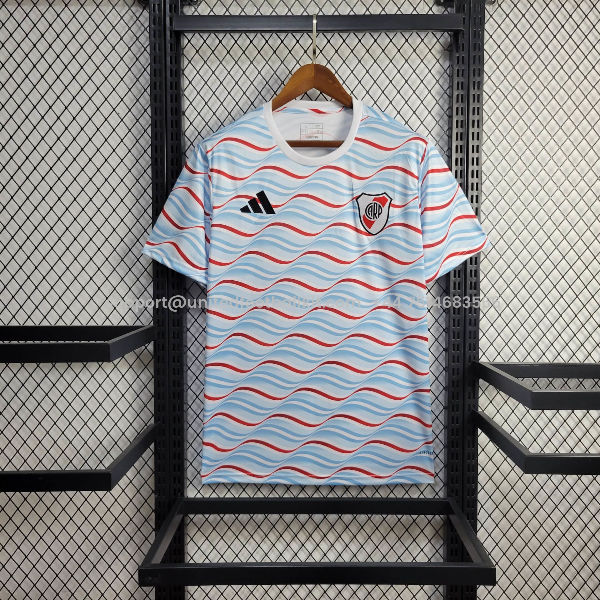 Unitedfootballkit.com | River Plate 24-25 Pre-Match 2 Jersey - Fans Version -Customize Name, Number and Patch | Worldwide Shipping