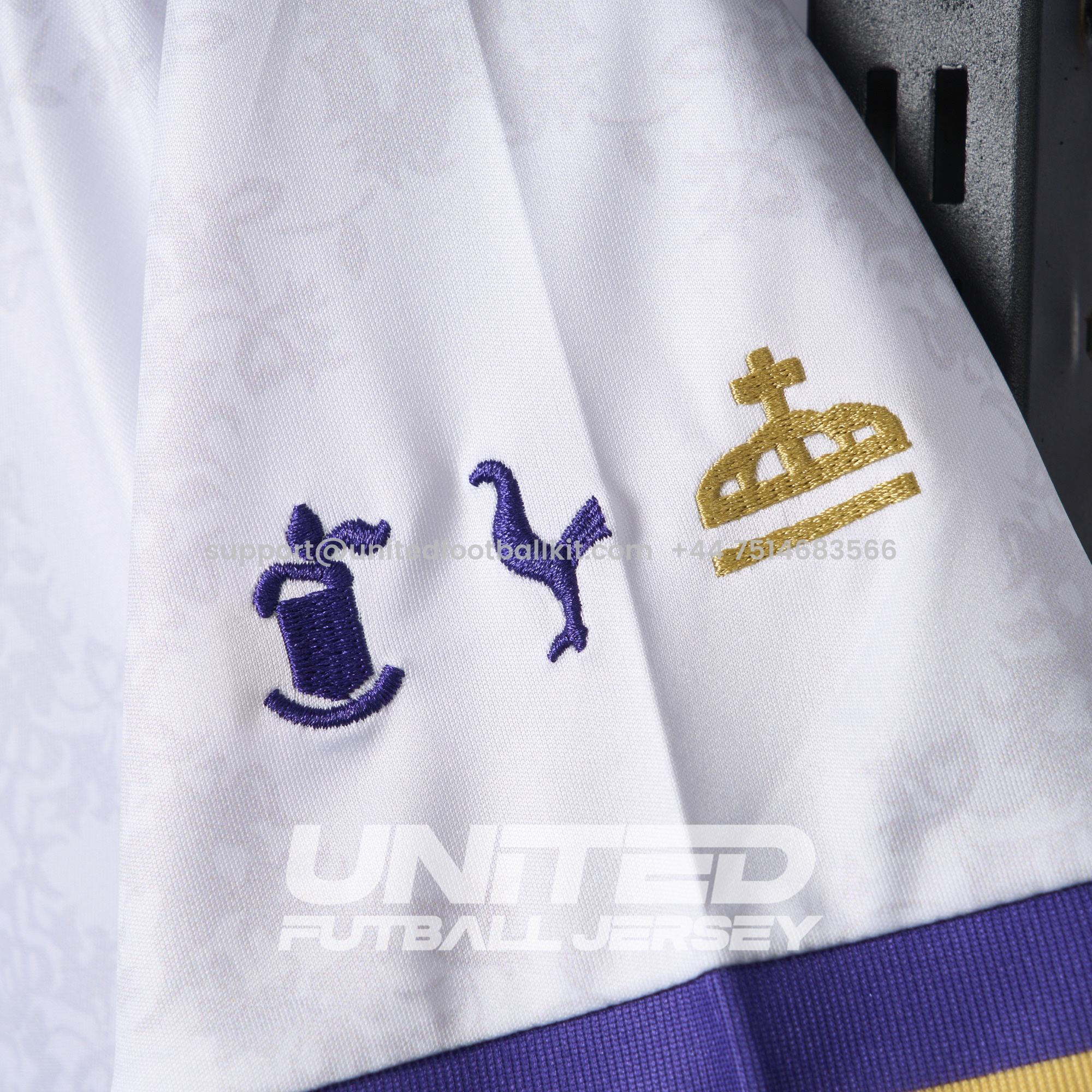 Unitedfootballkit.com | Real Madrid 2024-25 COMMA Gareth Bale Jersey - Fans Version -Customize Name, Number and Patch | Worldwide Shipping