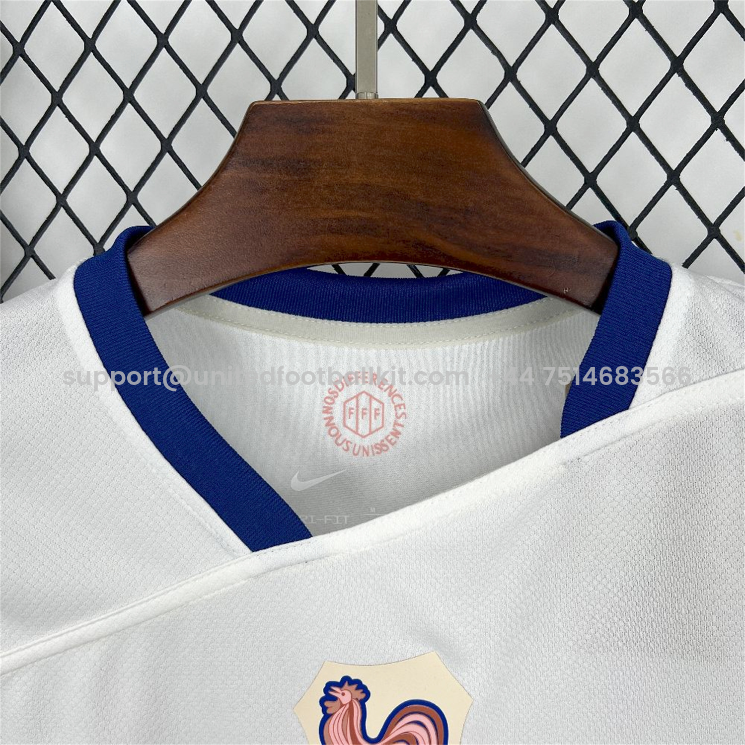 Unitedfootballkit.com | France 2025 Women's Team Away Jersey - Men's Fans Version -Customize Name, Number and Patch | Worldwide Shipping