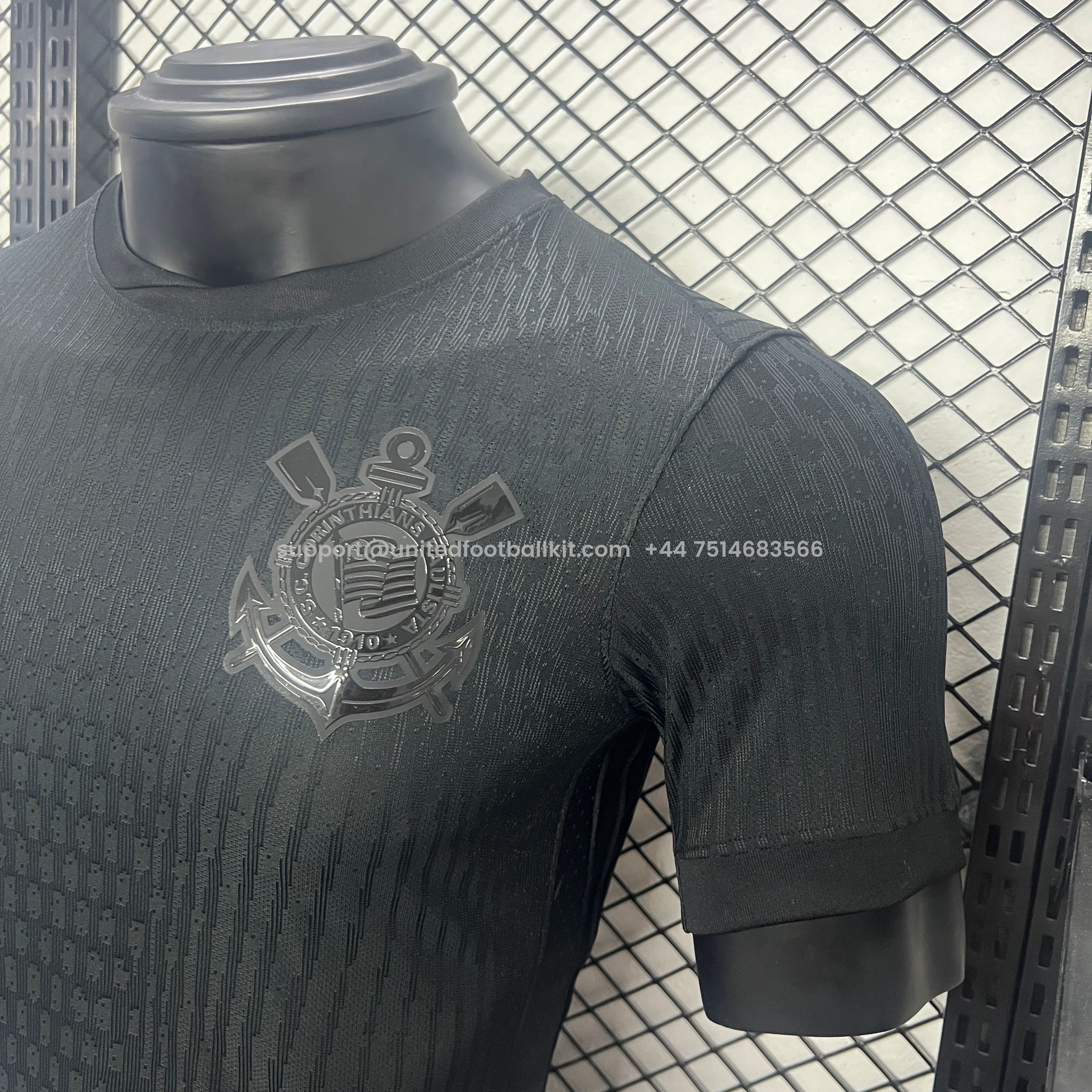 Unitedfootballkit.com | Corinthians 24-25 Away Jersey - Player Version -Customize Name, Number and Patch | Worldwide Shipping